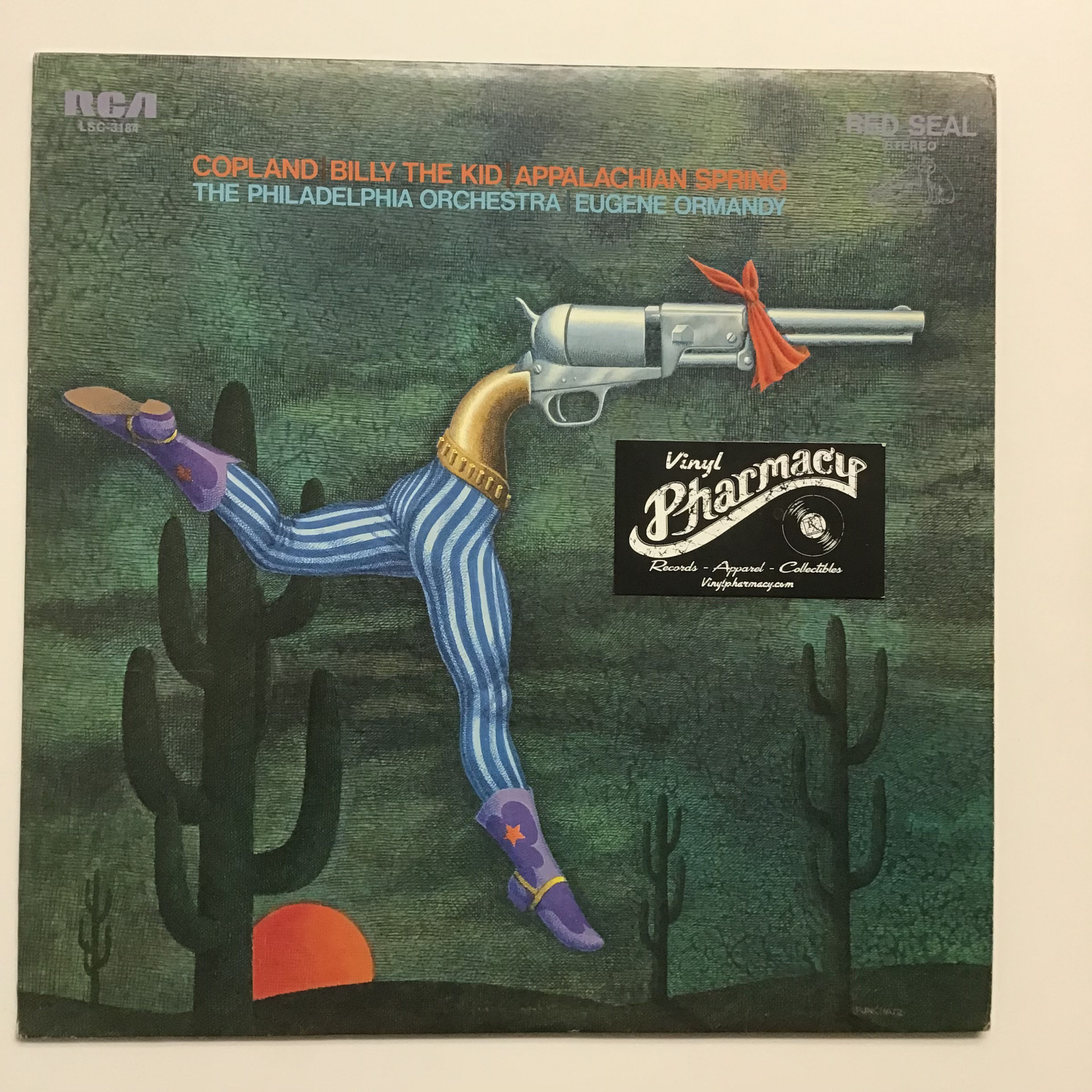 Copeland : Billy The Kid Suite  Appalachian Spring/Ormandy-Original Vinyl Record