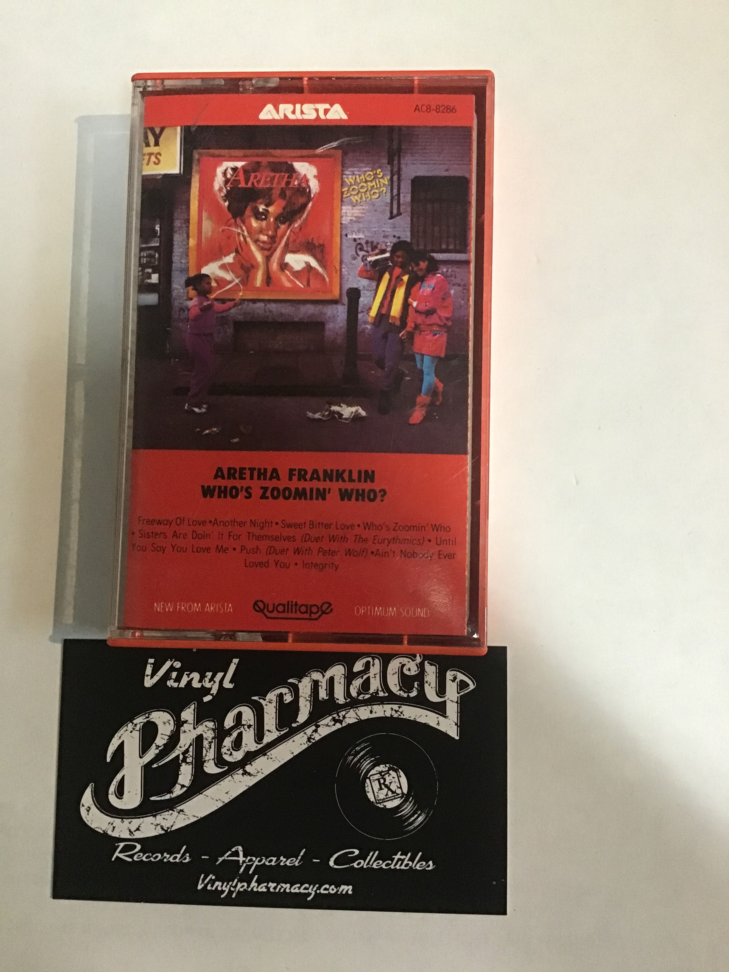 Aretha Franklin : Who's Zoomin Who  (1985) Cassette Tape