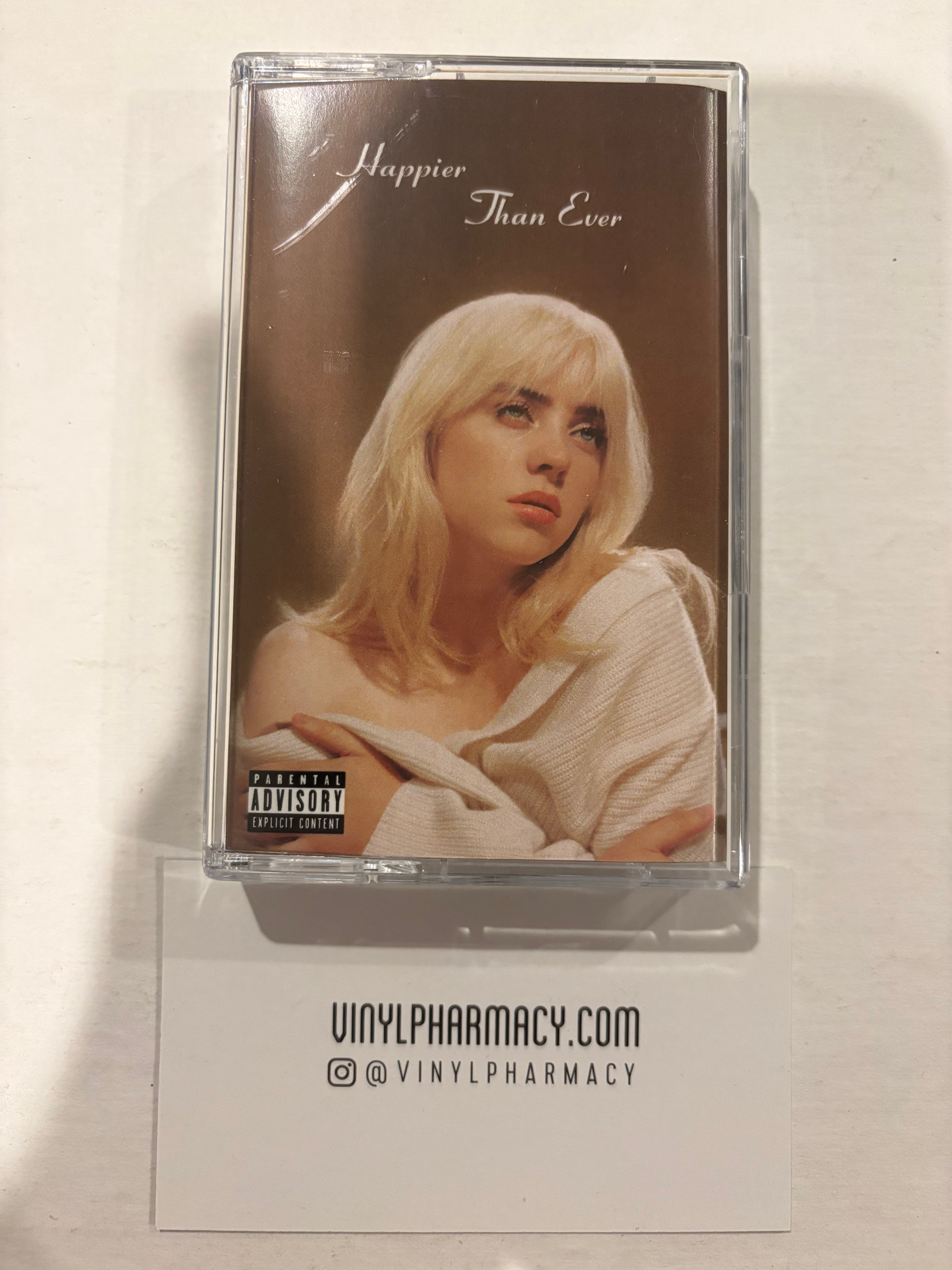 Billie Eilish Happier Than Ever Cassette Tape 