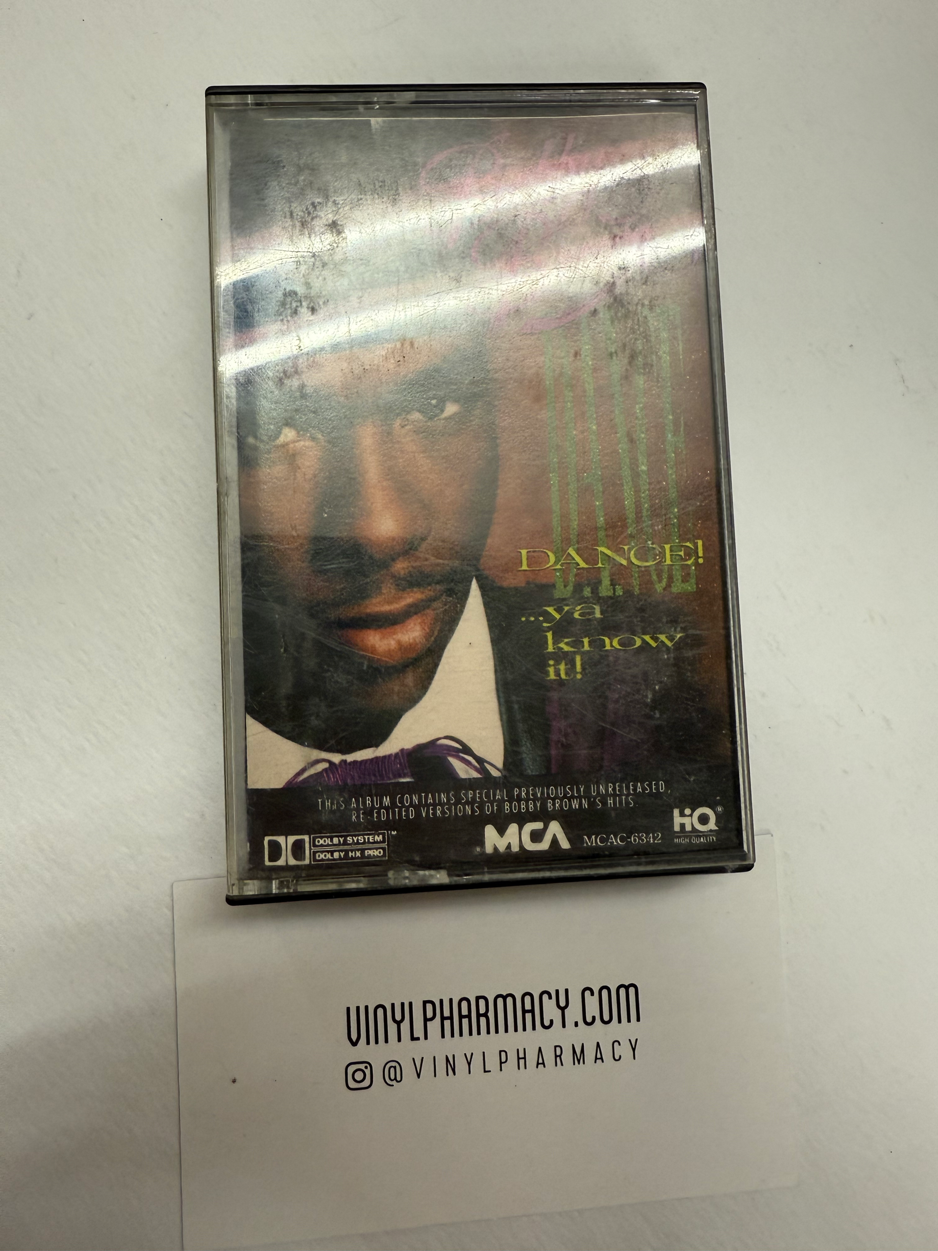 Bobby Brown Dance! Ya Know it! cassette tape 