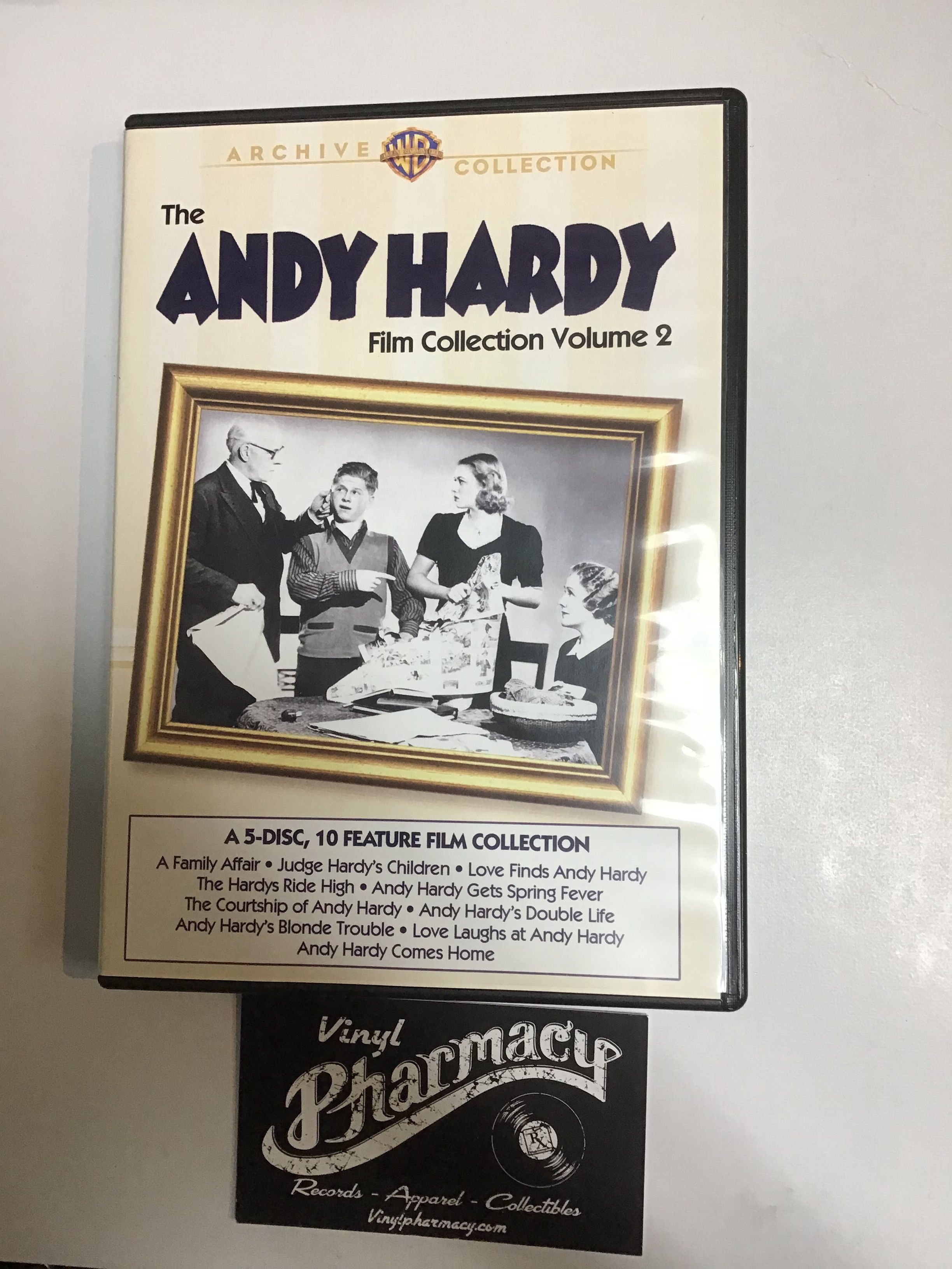 The Andy Hardy Film Collection : Volume 2 - 30's-40's-50's  Disc Set (2013) DVD