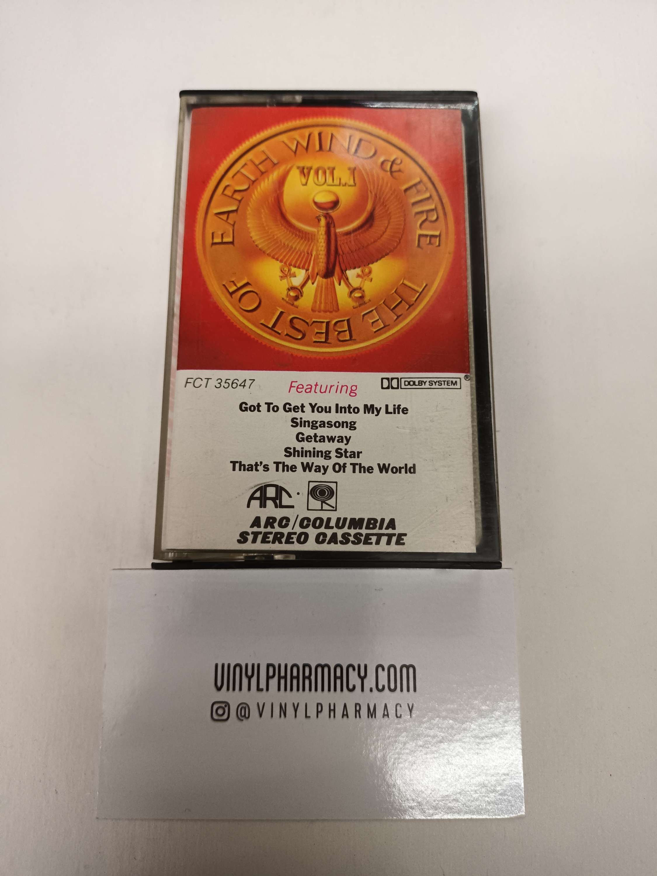 The best of Earth Wind and Fire Cassette Tape 