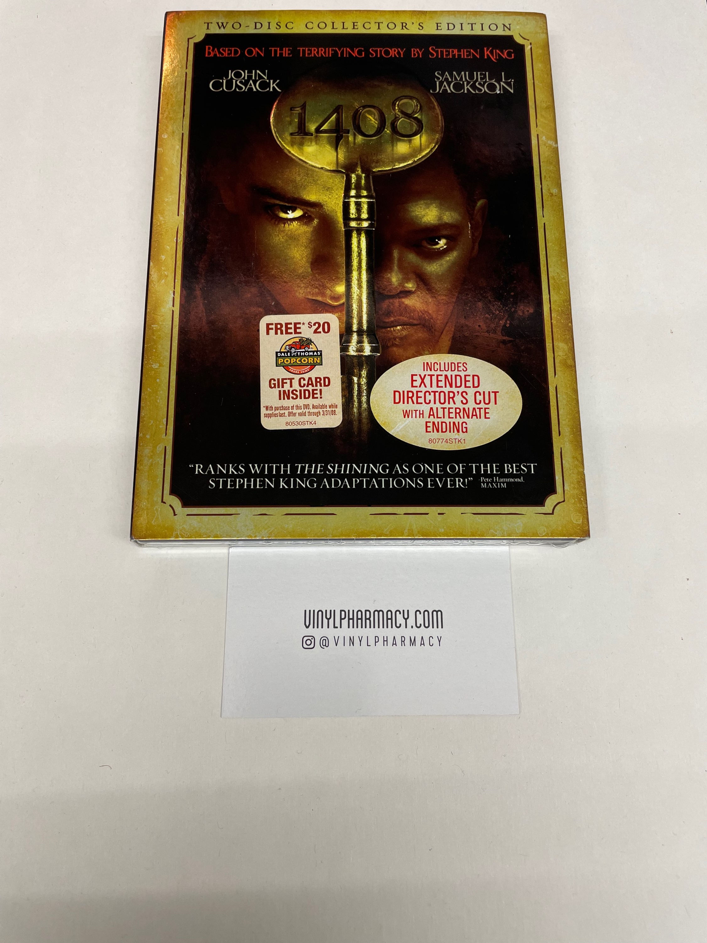 1408 (2007) John Cusack/Samuel L. Jackson Sealed Collector's Edition DVD