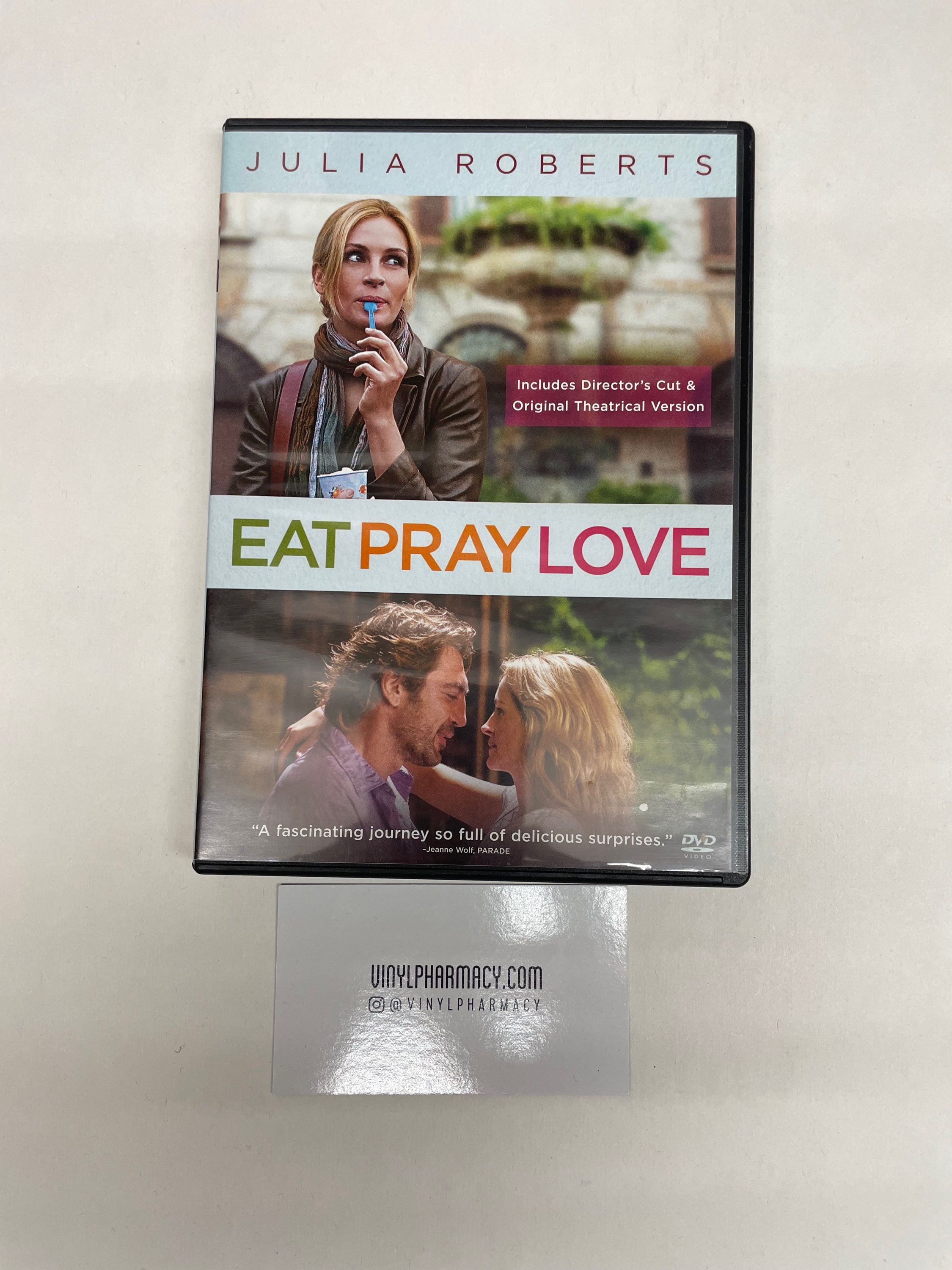 Eat Pray Love : Roberts/Franco  (2010) DVD