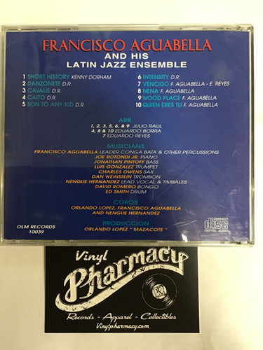 Francisco Aguabella : Latin /Jazz Ensemble - H2O 1996 CD