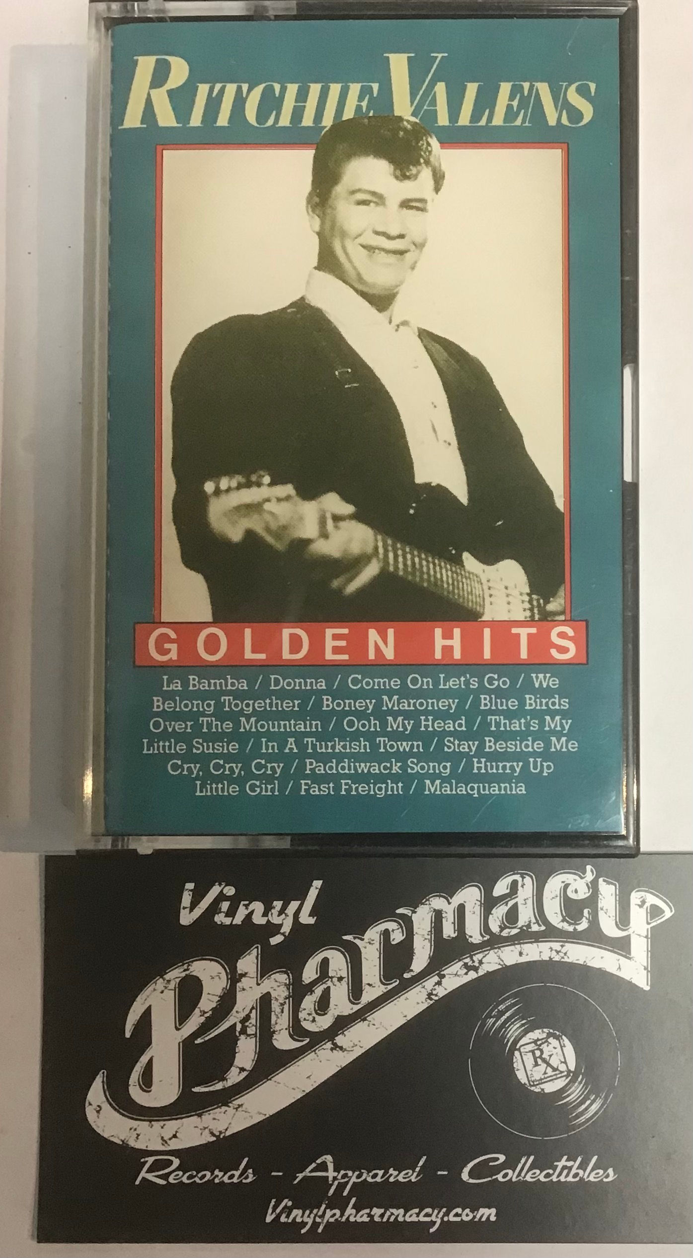 Ritchie Valens :  Golden Hits  1981  Cassette Tape