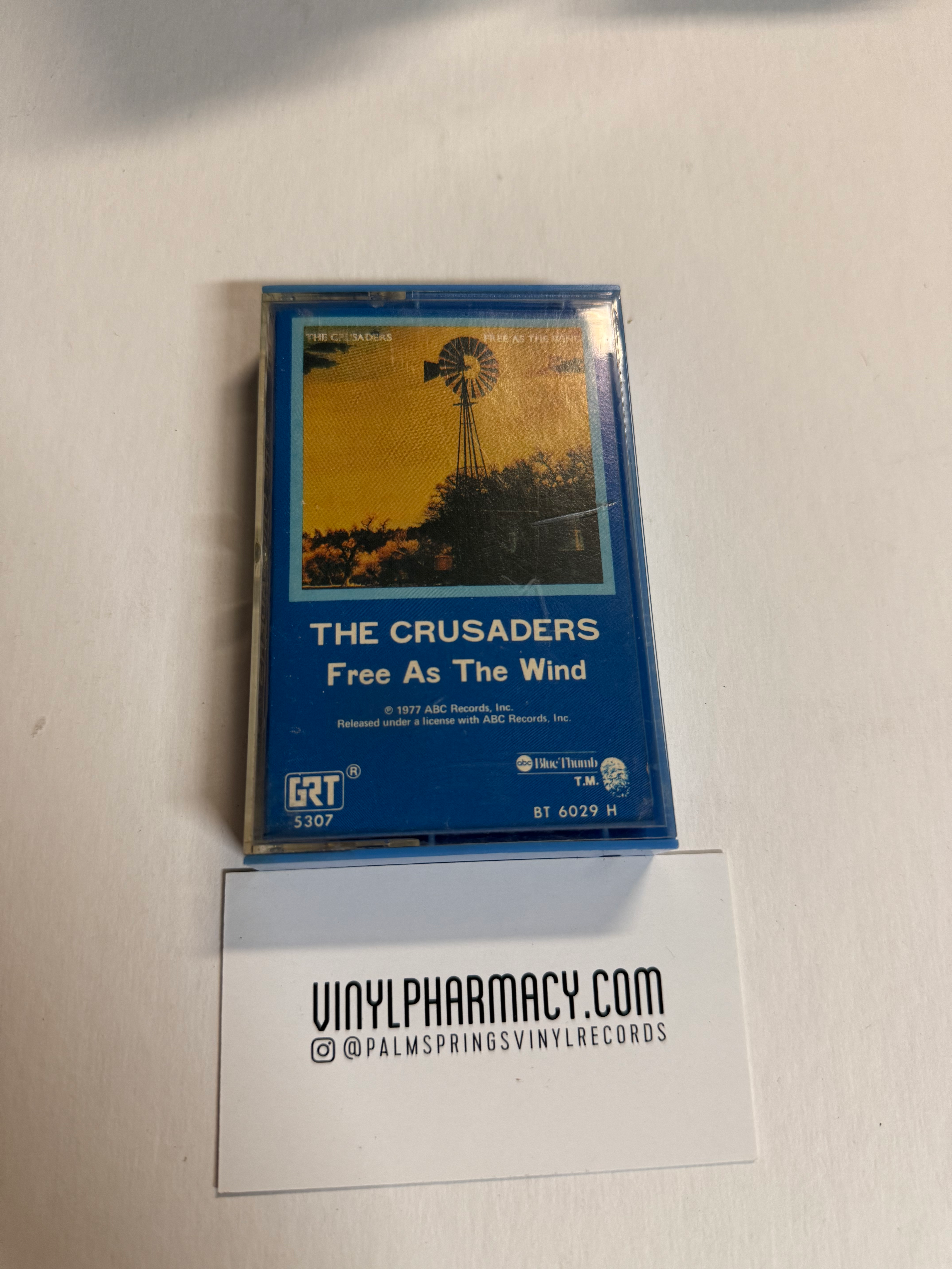 Crusaders Free As The Wind Cassette Tape 