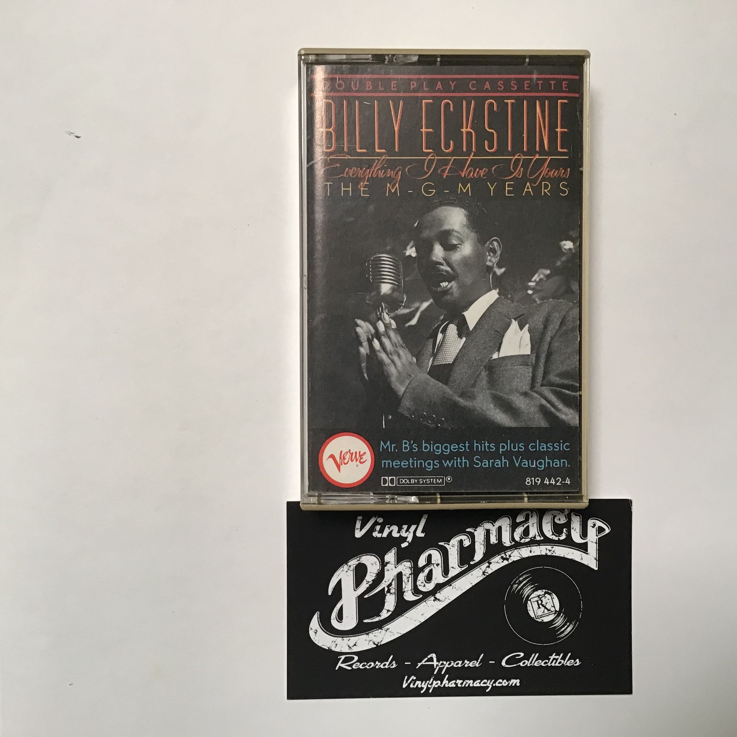Billy Eckstine : Everything I Have Is Yours (Best - MGM Yrs) 1994  Cassette Tape
