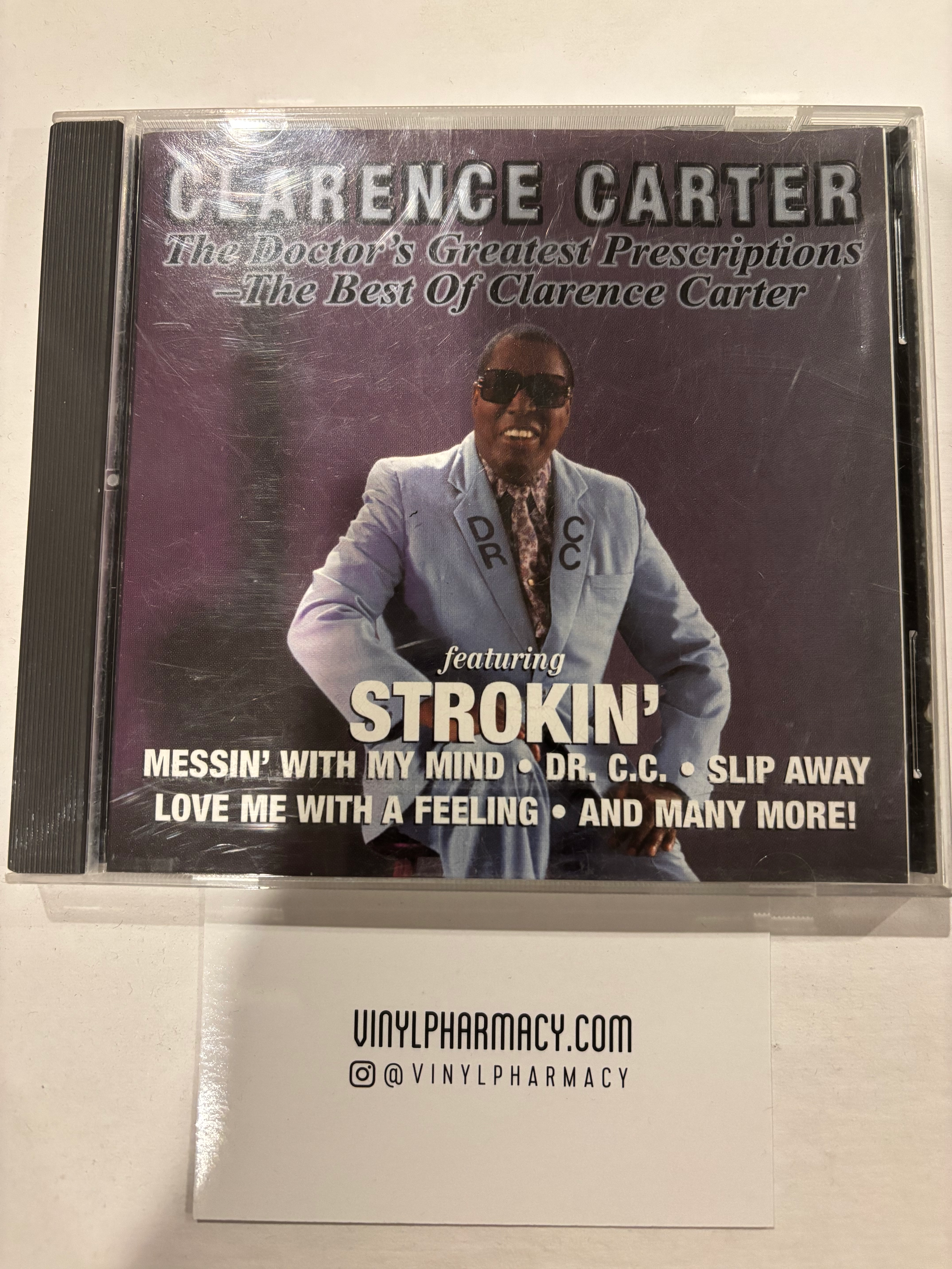 Clarence Carter Best Of CD Strokin