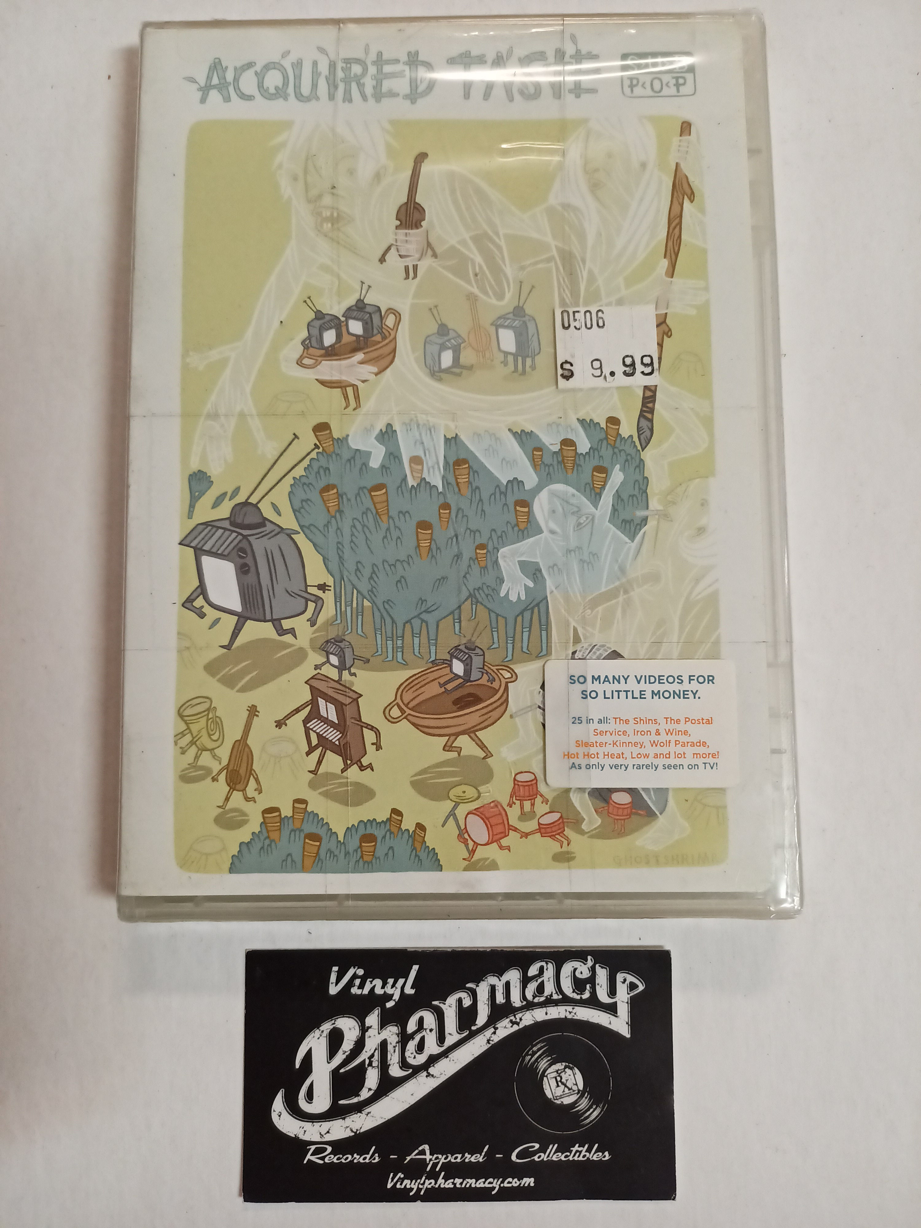 Acquired Taste Sub Pop (2006) Iron & Wine, The Shins And More Sealed DVD