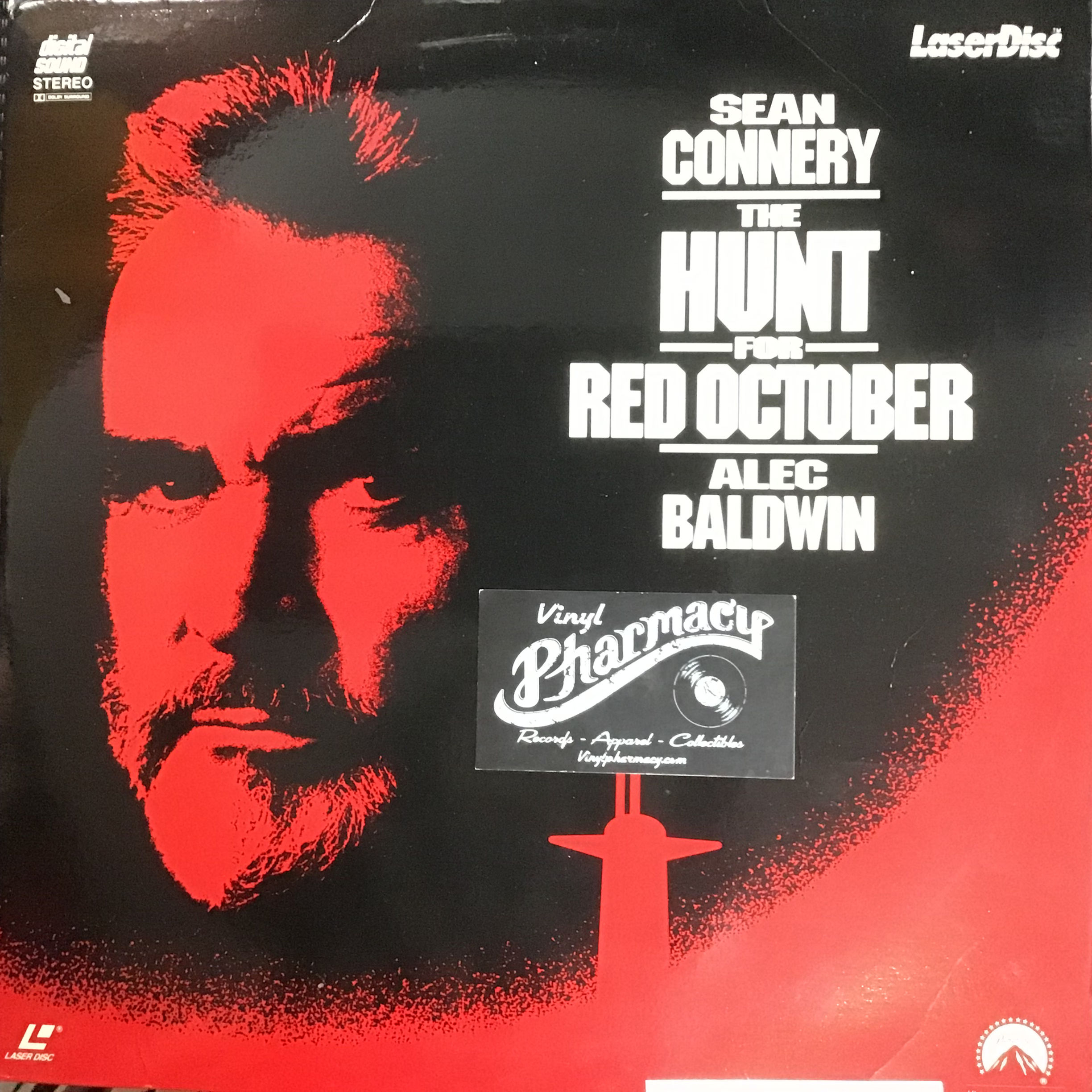 The Hunt For Red October : Connery/Baldwin - Extended Play  Laserdisc 