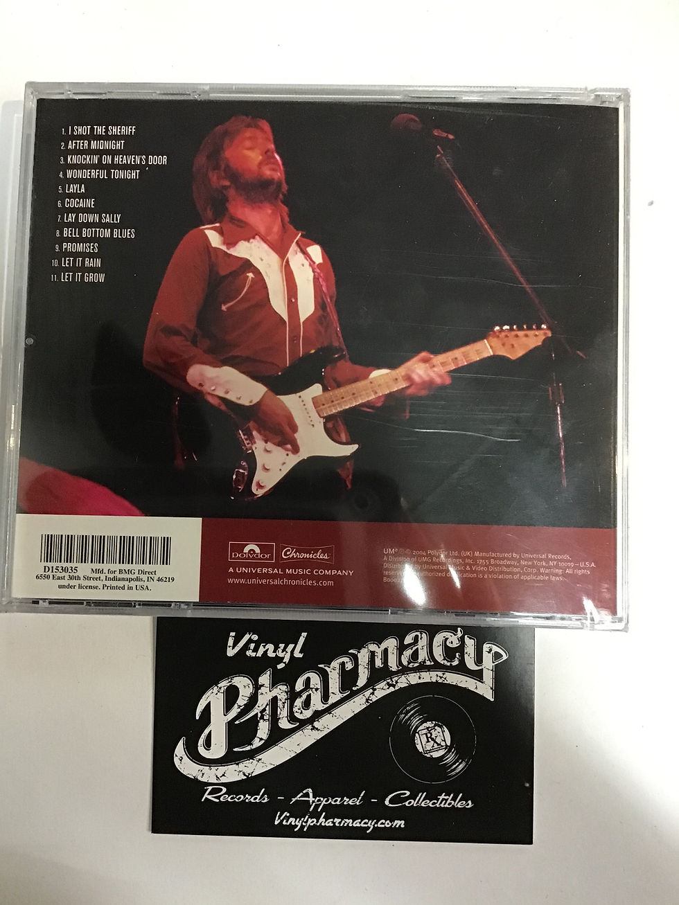 Thumbnail: Eric Clapton : The Best Of.... The Millennium Collection  (2004) Sealed CD