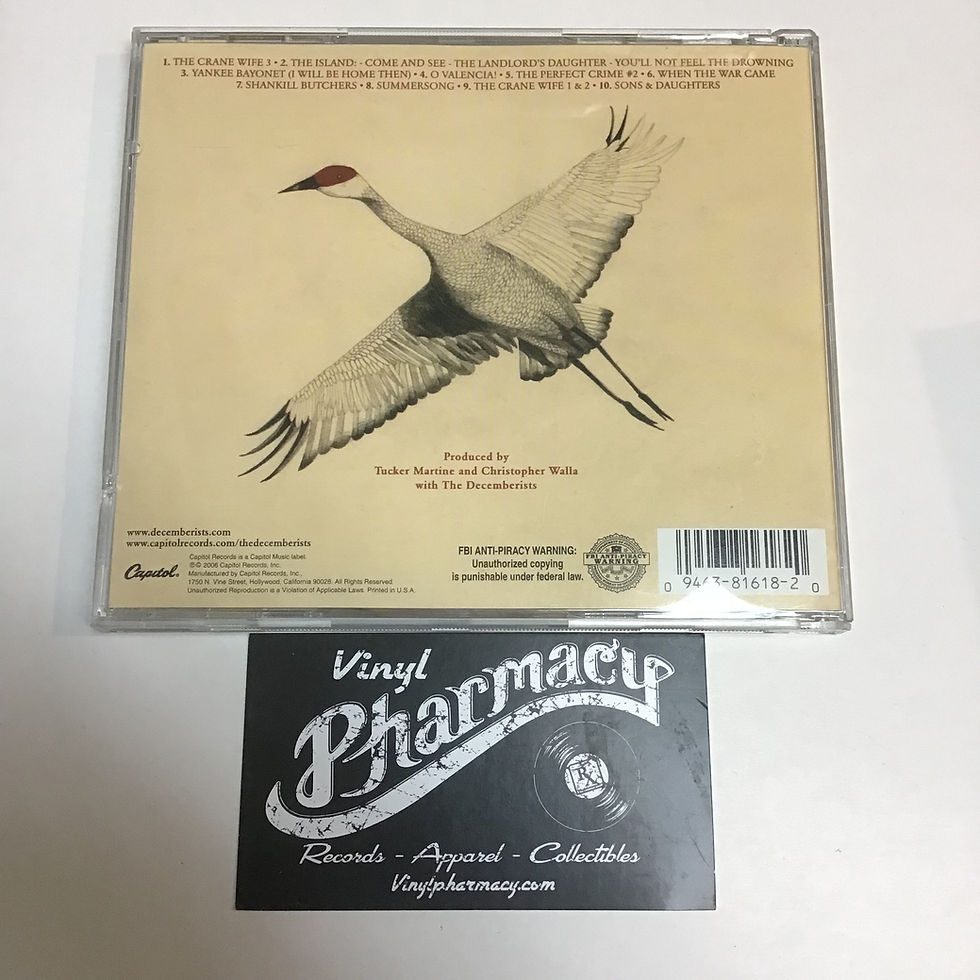 Thumbnail: The Decemberists : The Crane Wife  (2006) CD