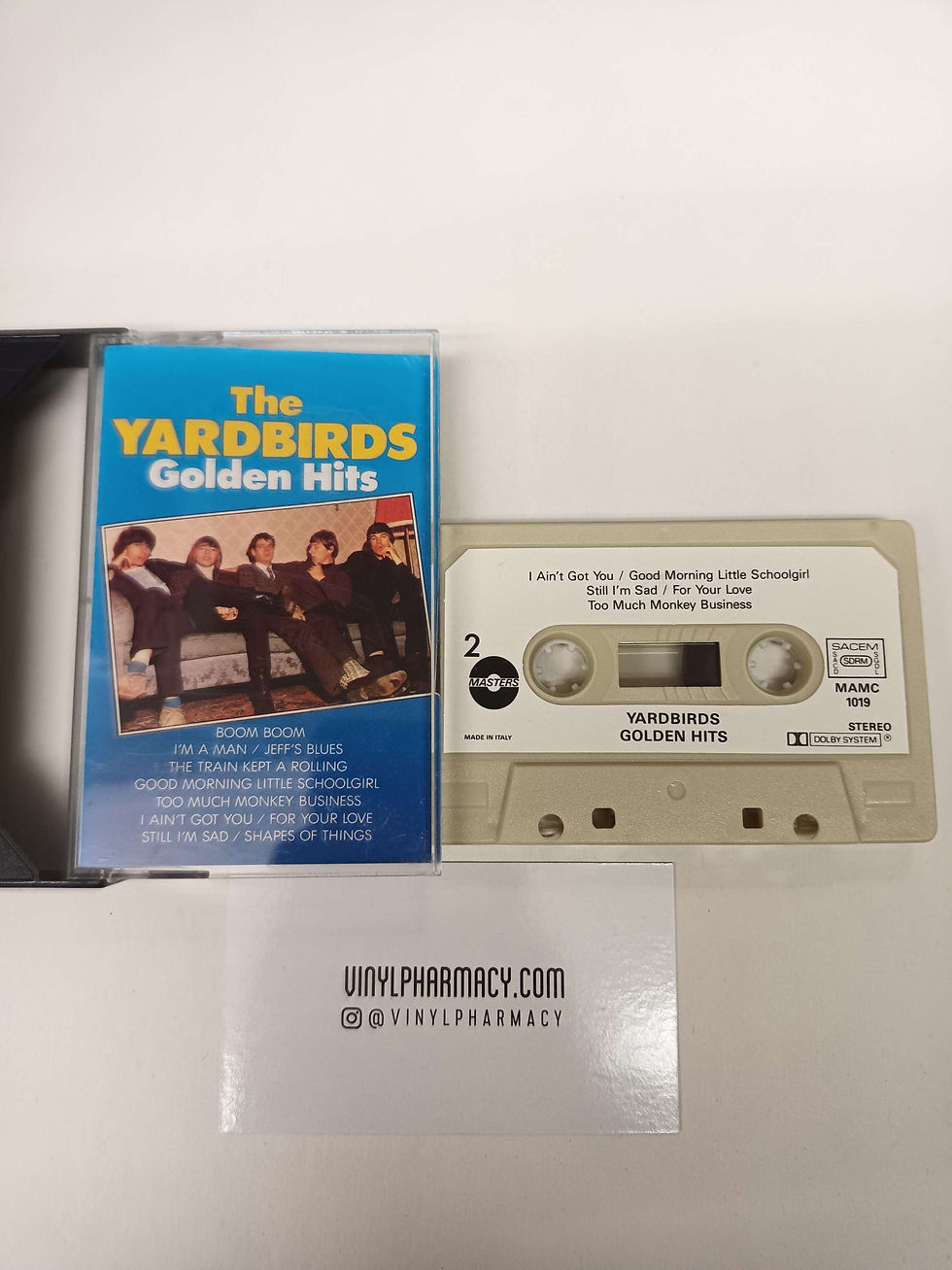 Thumbnail: The Yardbirds: Golden Hits Cassette Tape