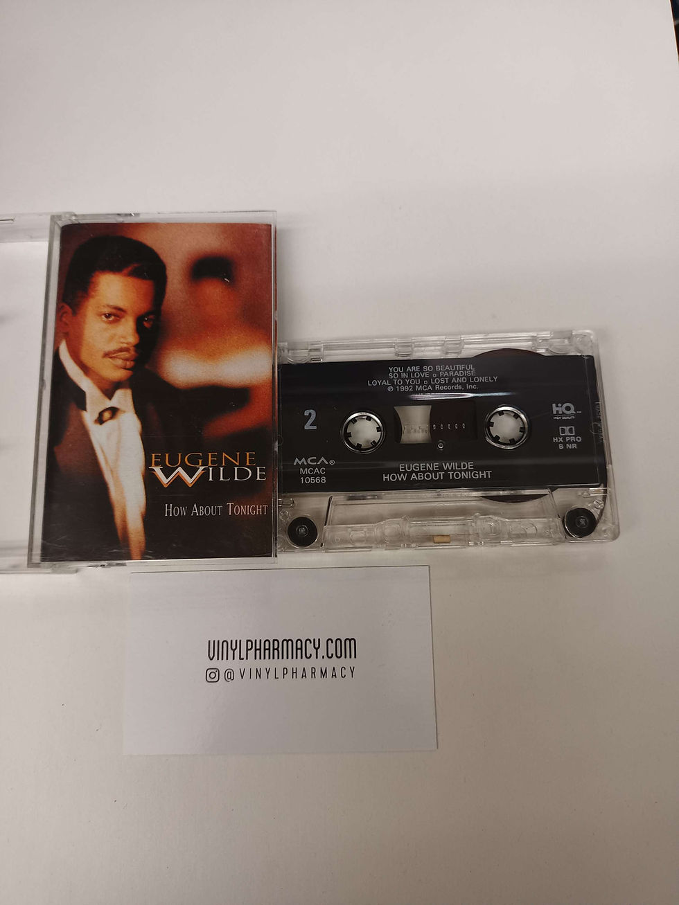 Thumbnail: Eugene Wilde: How About Tonight Cassette Tape