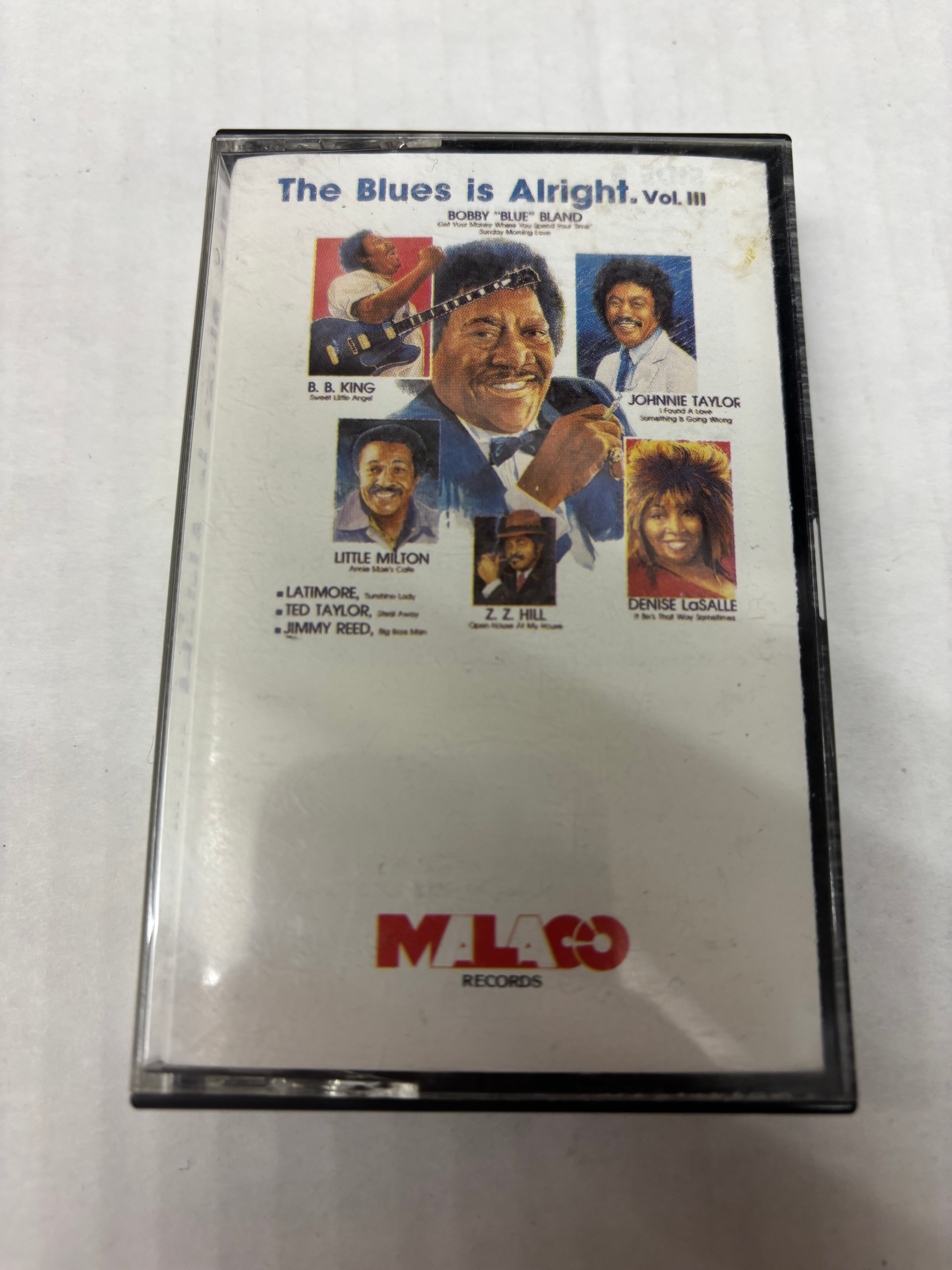 The Blues Is Alright Volume III Cassette Tape