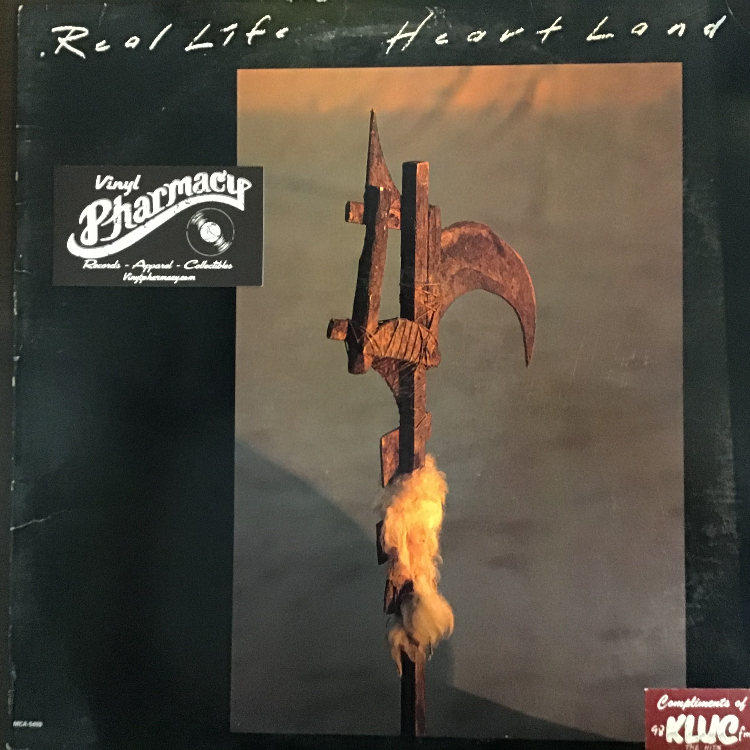 Real Life : Heartland  1993b Vinyl Record