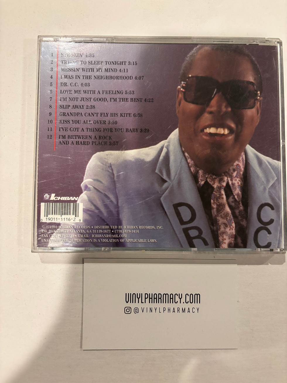Thumbnail: Clarence Carter Best Of CD Strokin