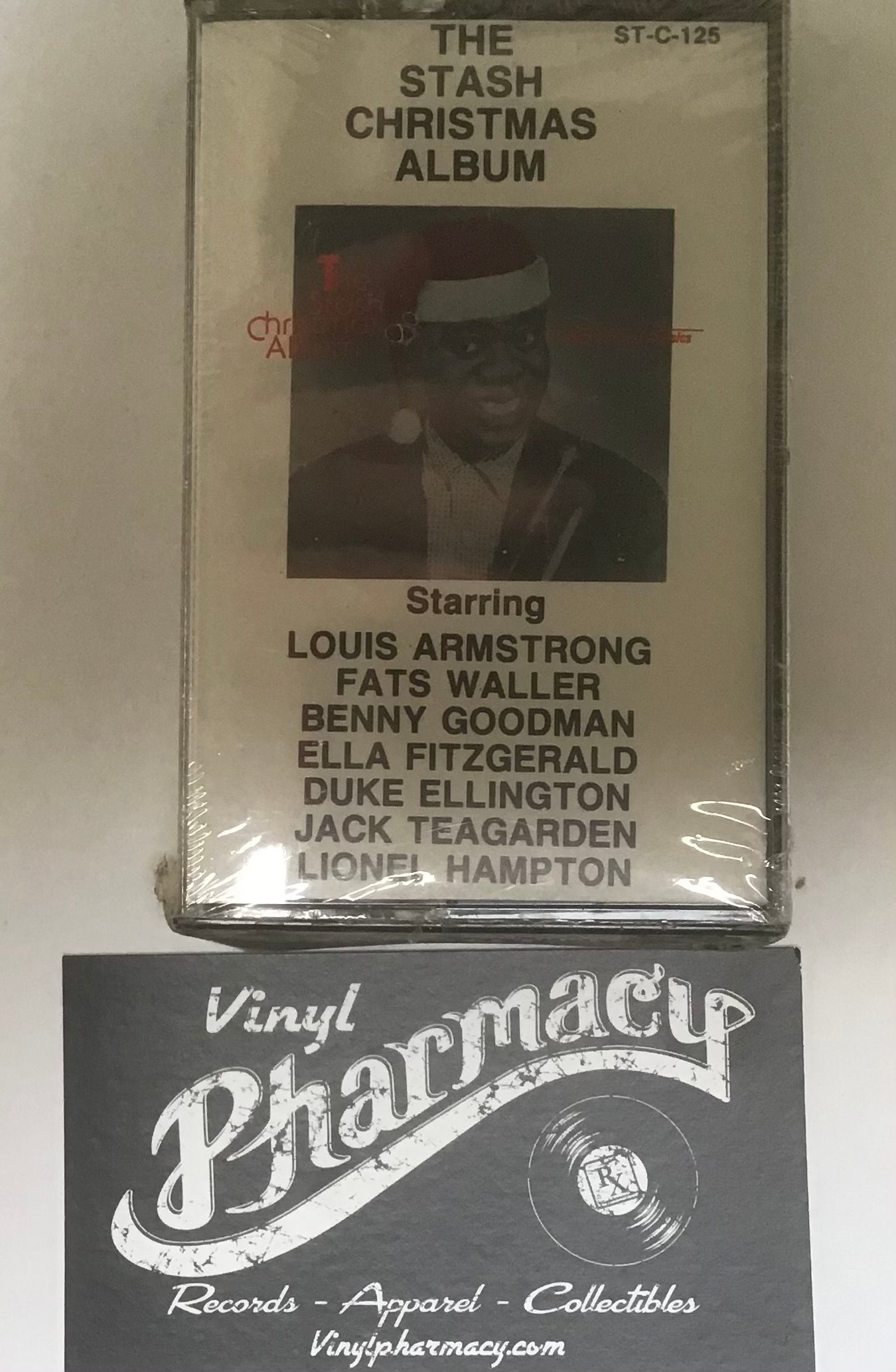 The  Stash Christmas Album : Red Shell  1995  Cassette Tape