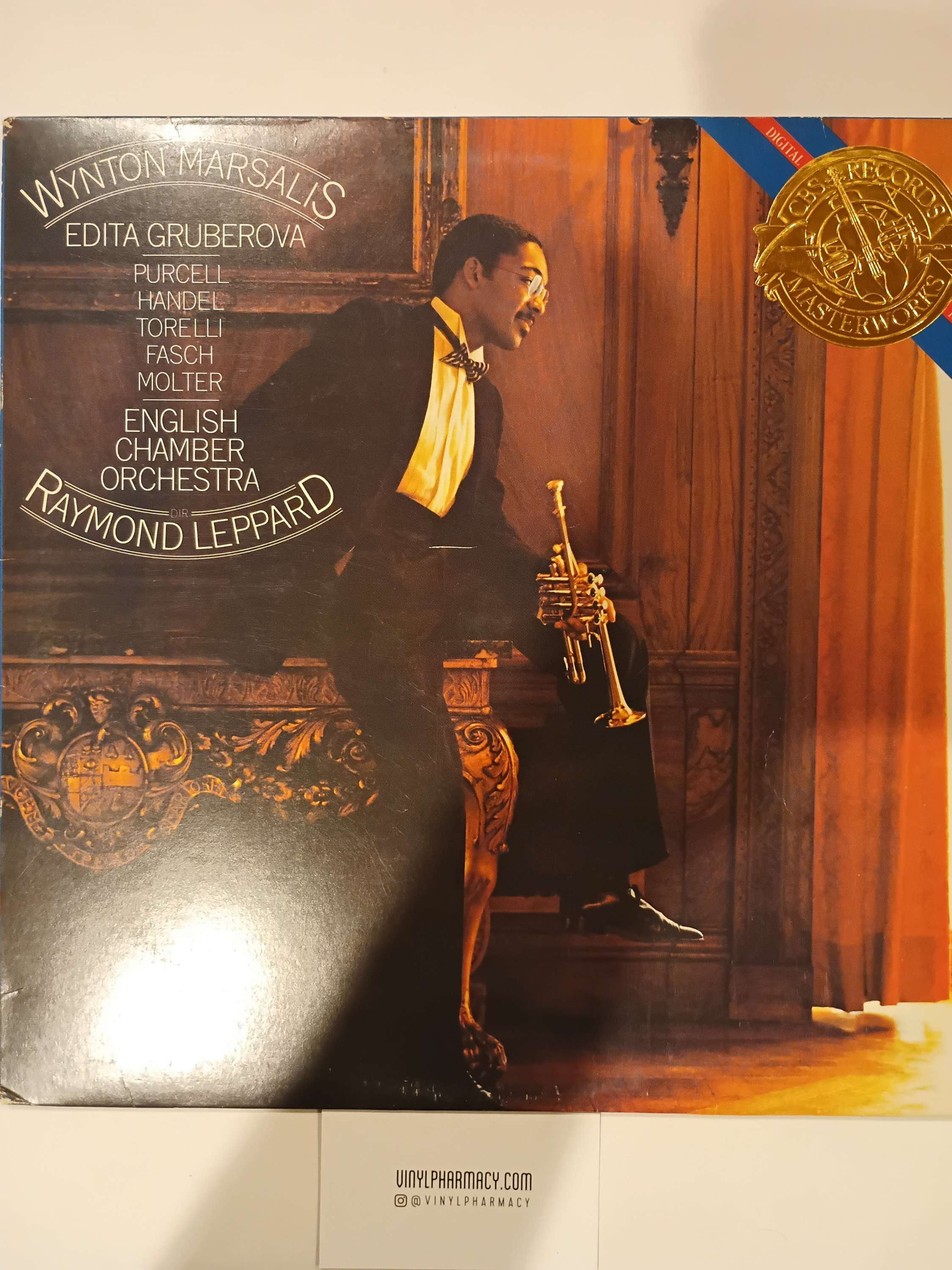 Wynton Marsalis Raymond Leppard Edith Gruberova Vinyl Record 