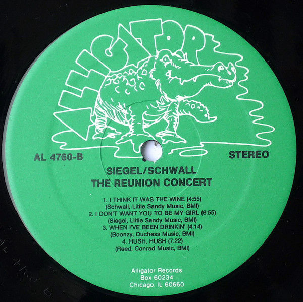 Thumbnail: The Siegel Schwall Reunion Concert Vinyl Record 