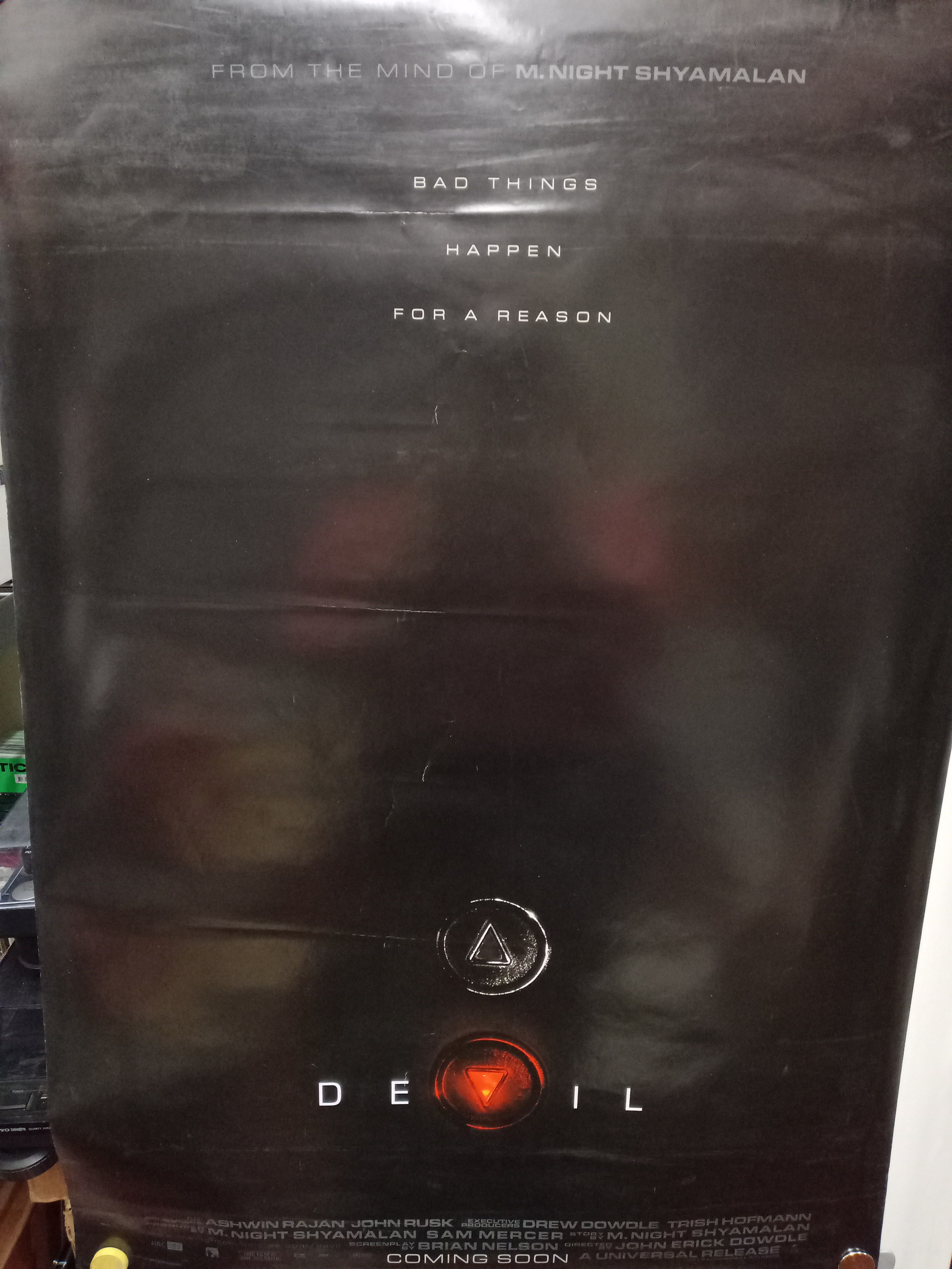 Devil (M. Night Shyamalan) Original Theatrical Teaser Double-Sided 27x40 Poster