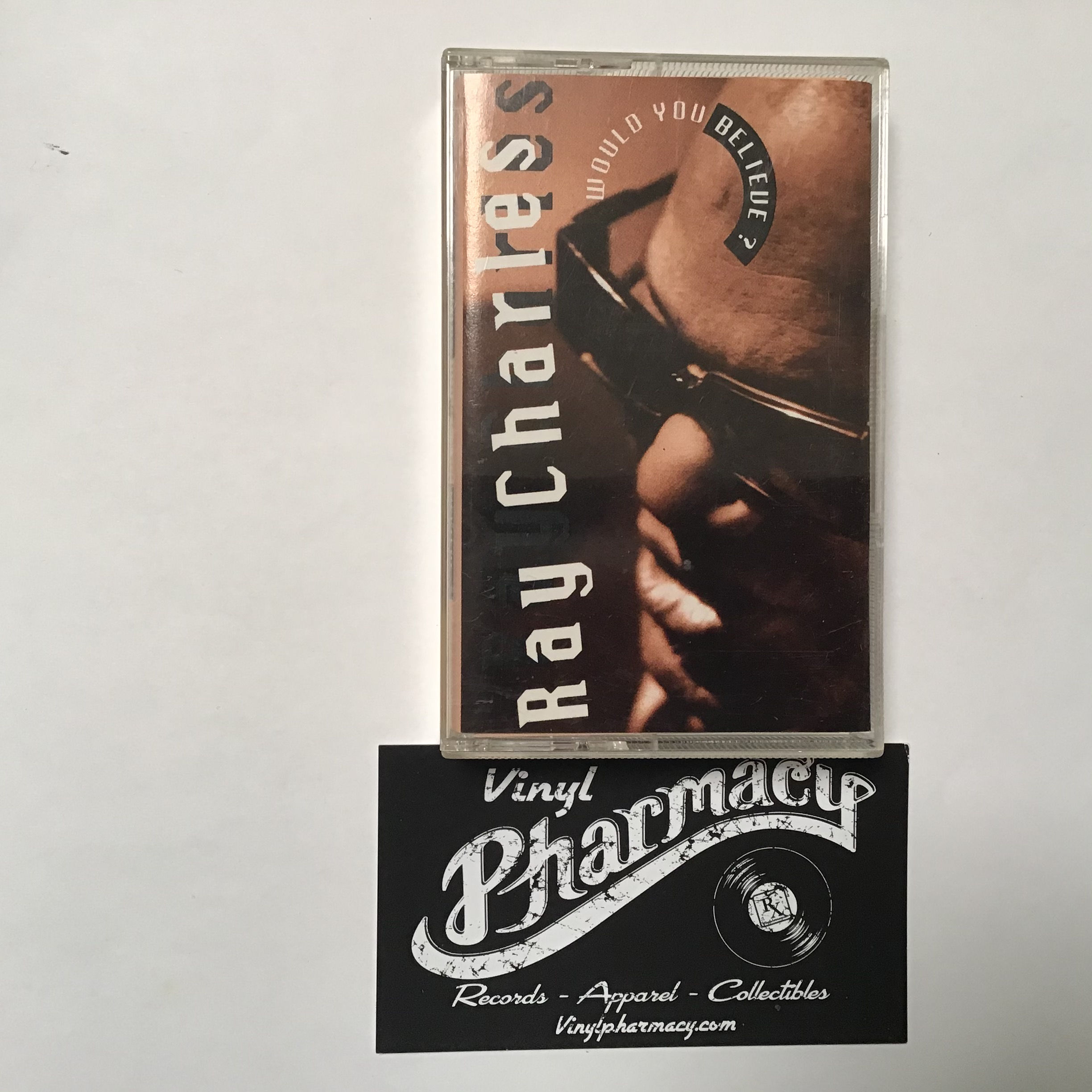 Ray Charles : Would You Believe  1990  Cassette Tape