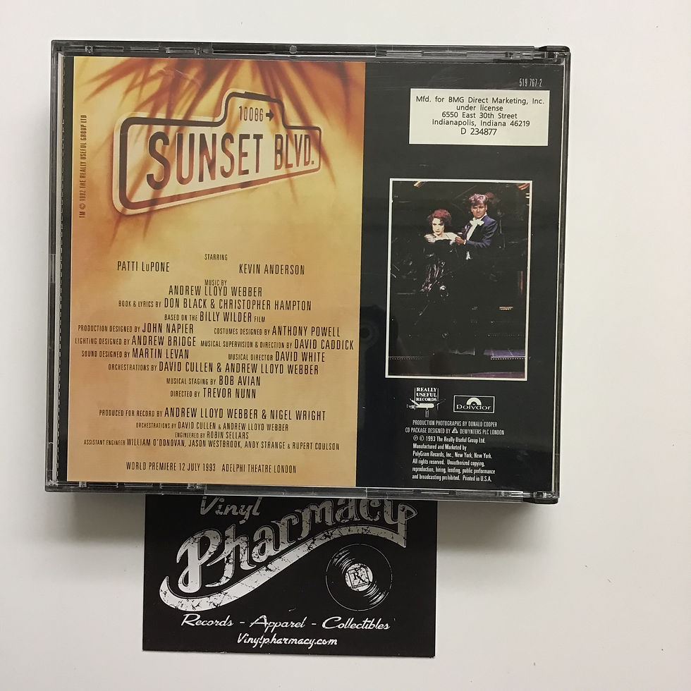 Thumbnail: Sunset Boulevard : The Andrew Lloyd Webber Musical - Disc Set  (1993) CD