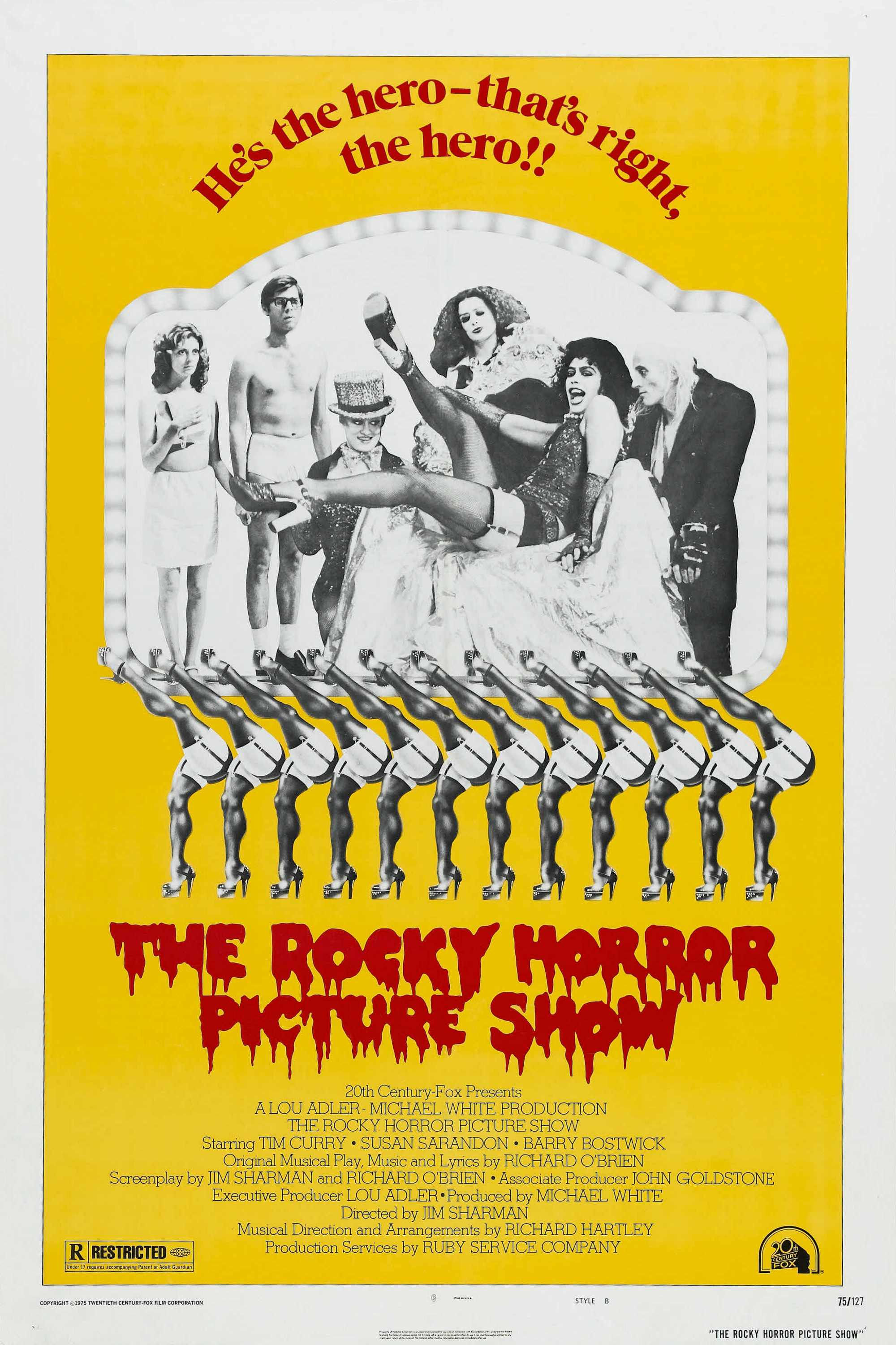 The Rocky Horror Picture Show  1975  (Curry/O'Brien)  Poster