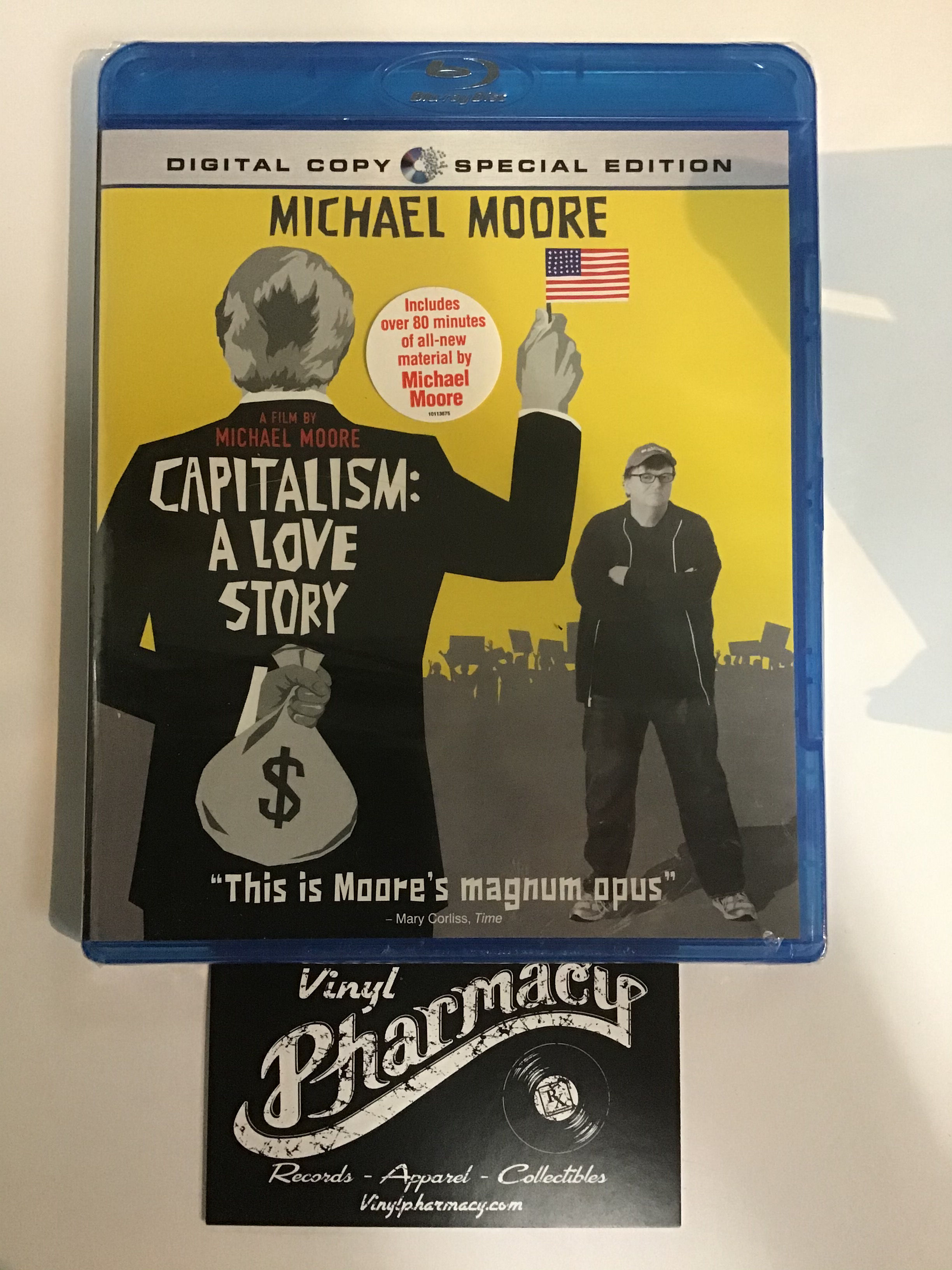 Capitalism : A Love Story - Moore/Cummings (2009) Sealed Blu-Ray DVD