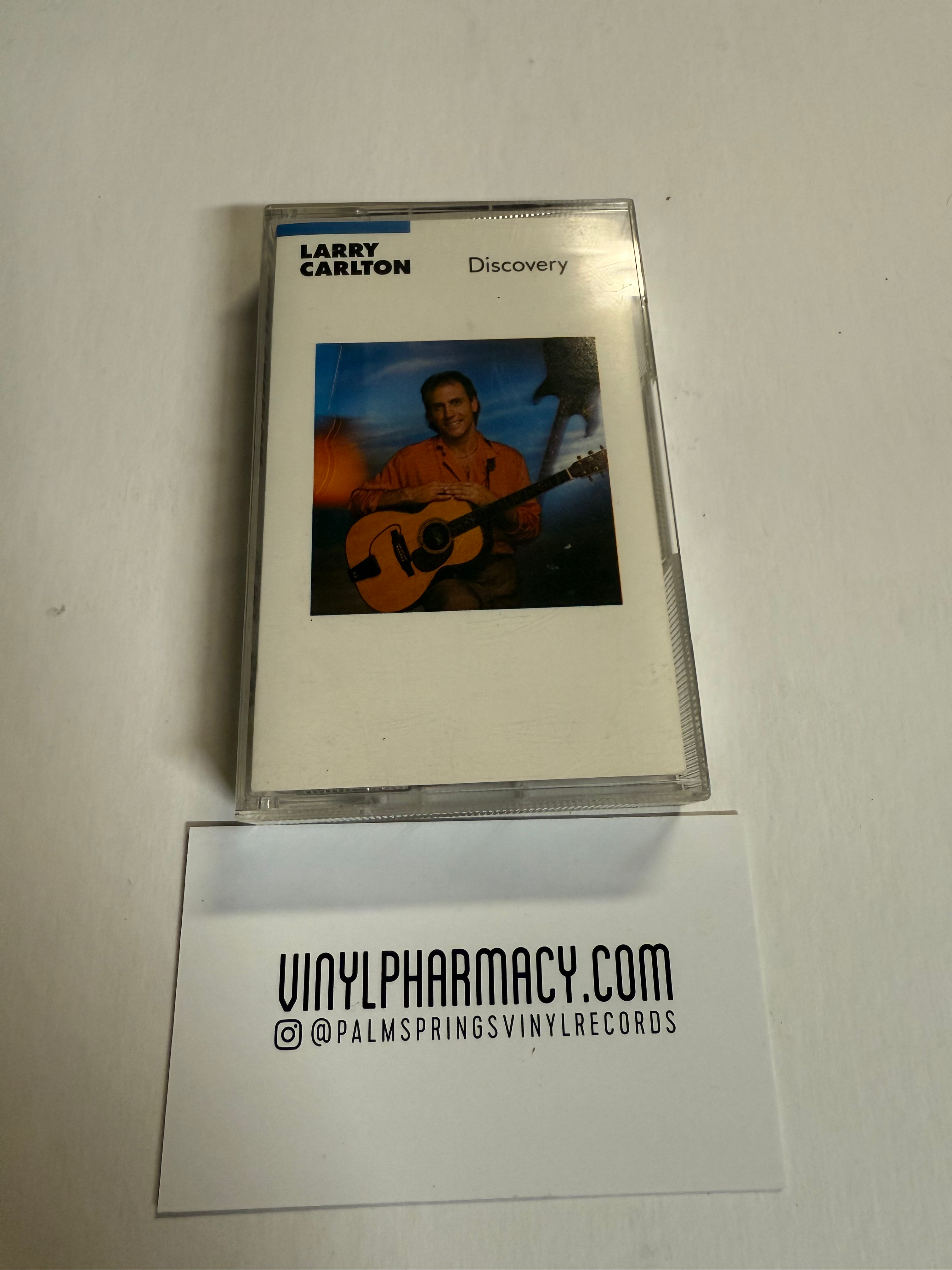 Larry Carlton Discovery Cassette Tape