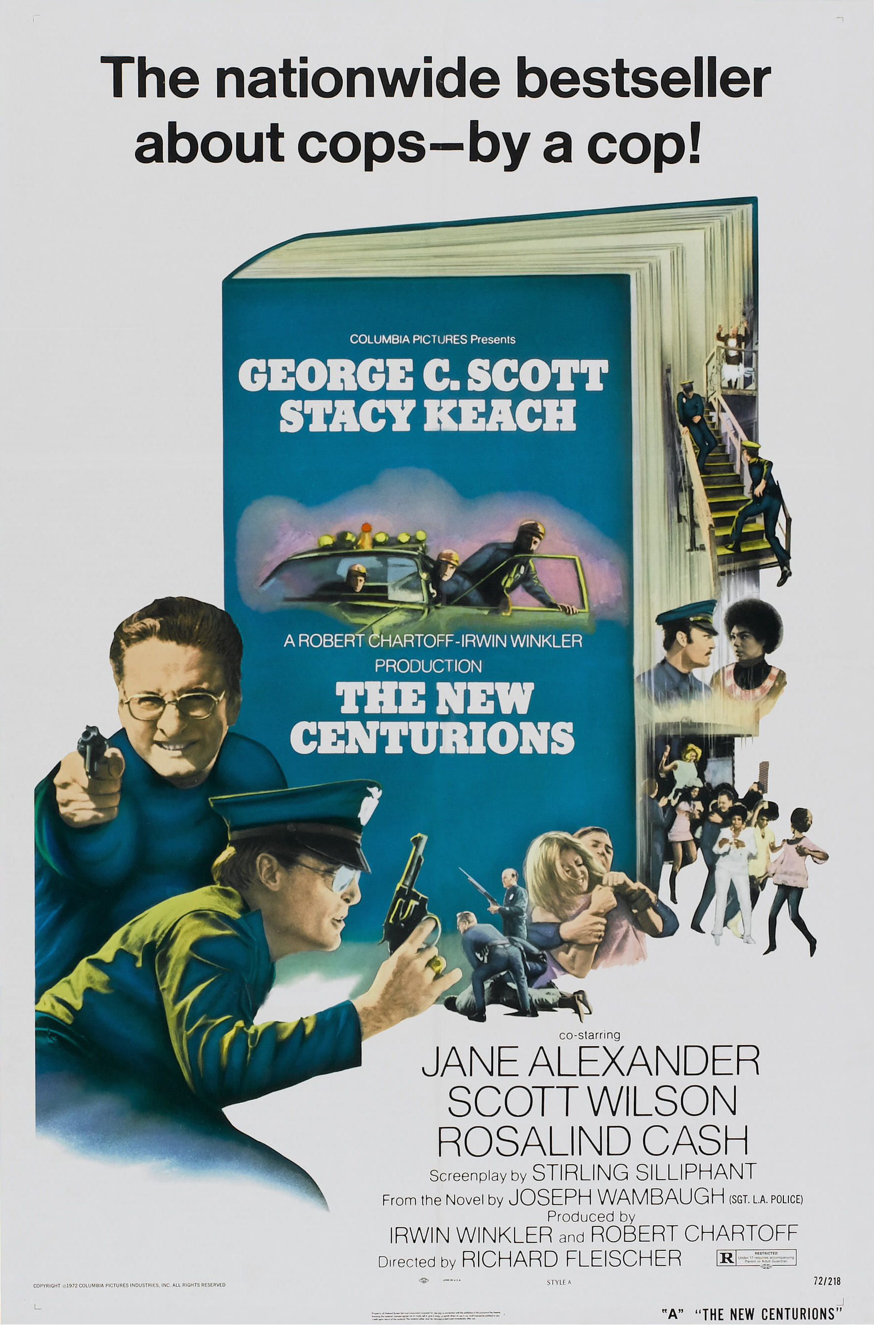 The New  Centurions  1972   (Scott/Wilson)  Poster