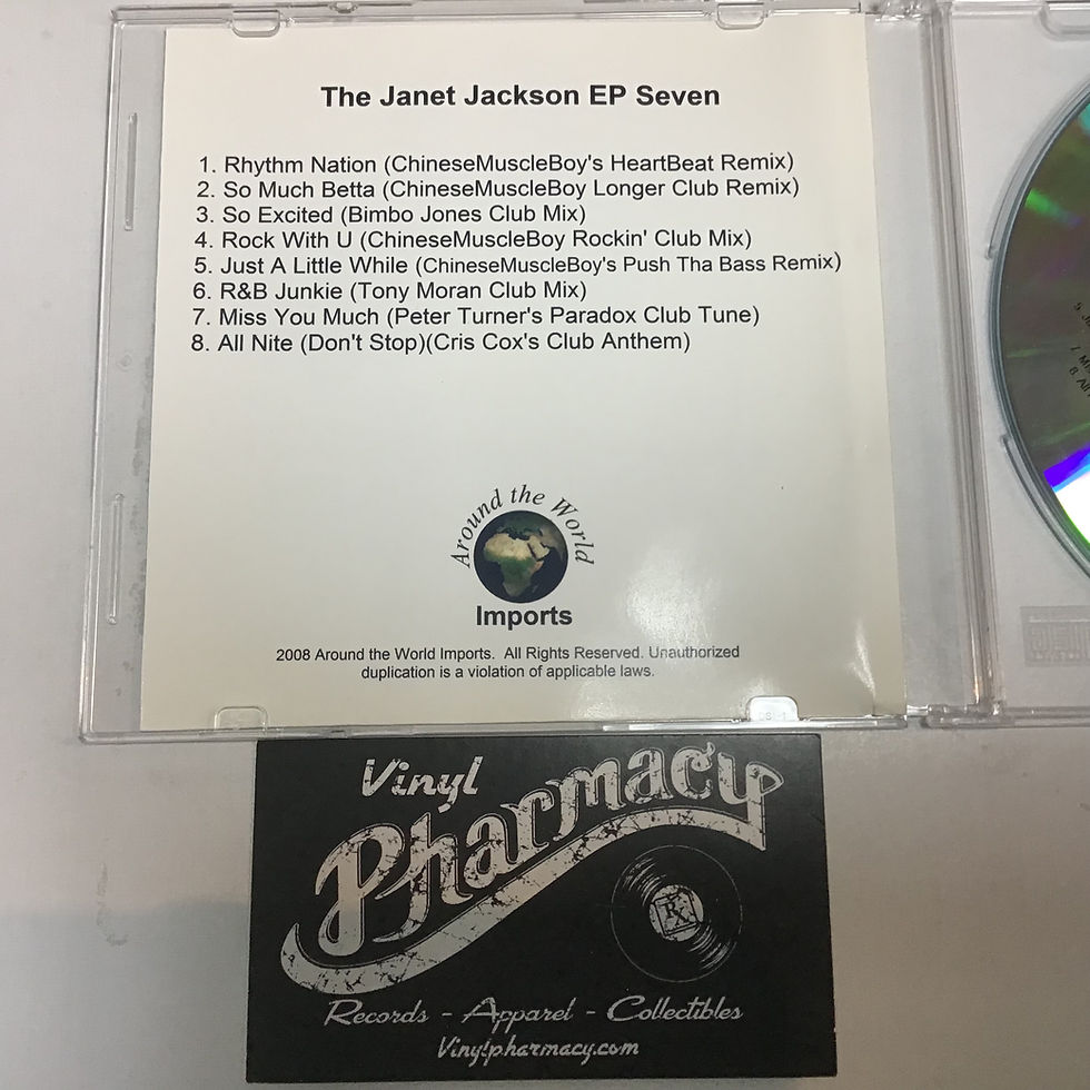 Thumbnail: Janet Jackson : EP Seven - Import  (2008) CD