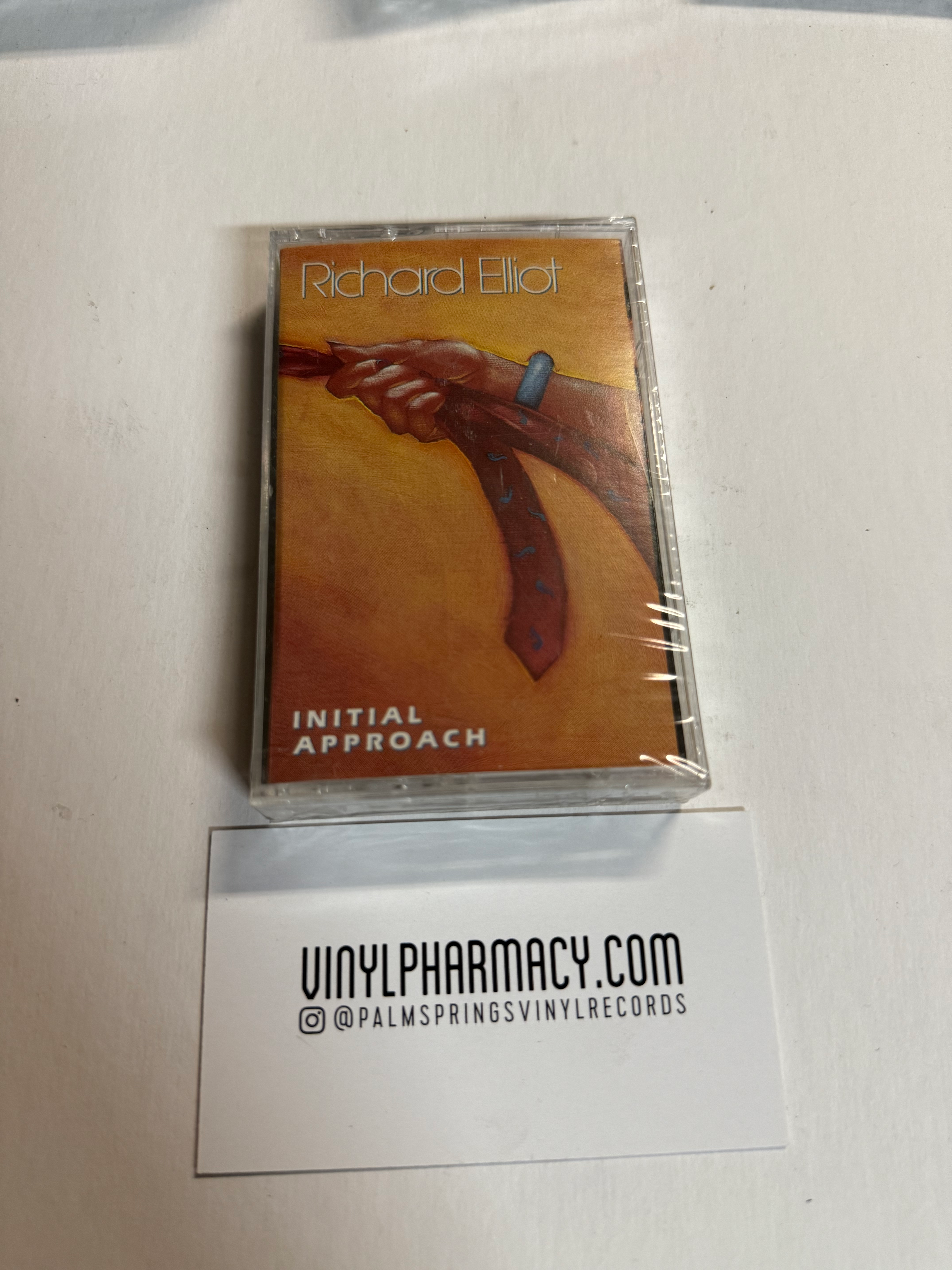Richard Elliot Initial Approach Cassette Tape 