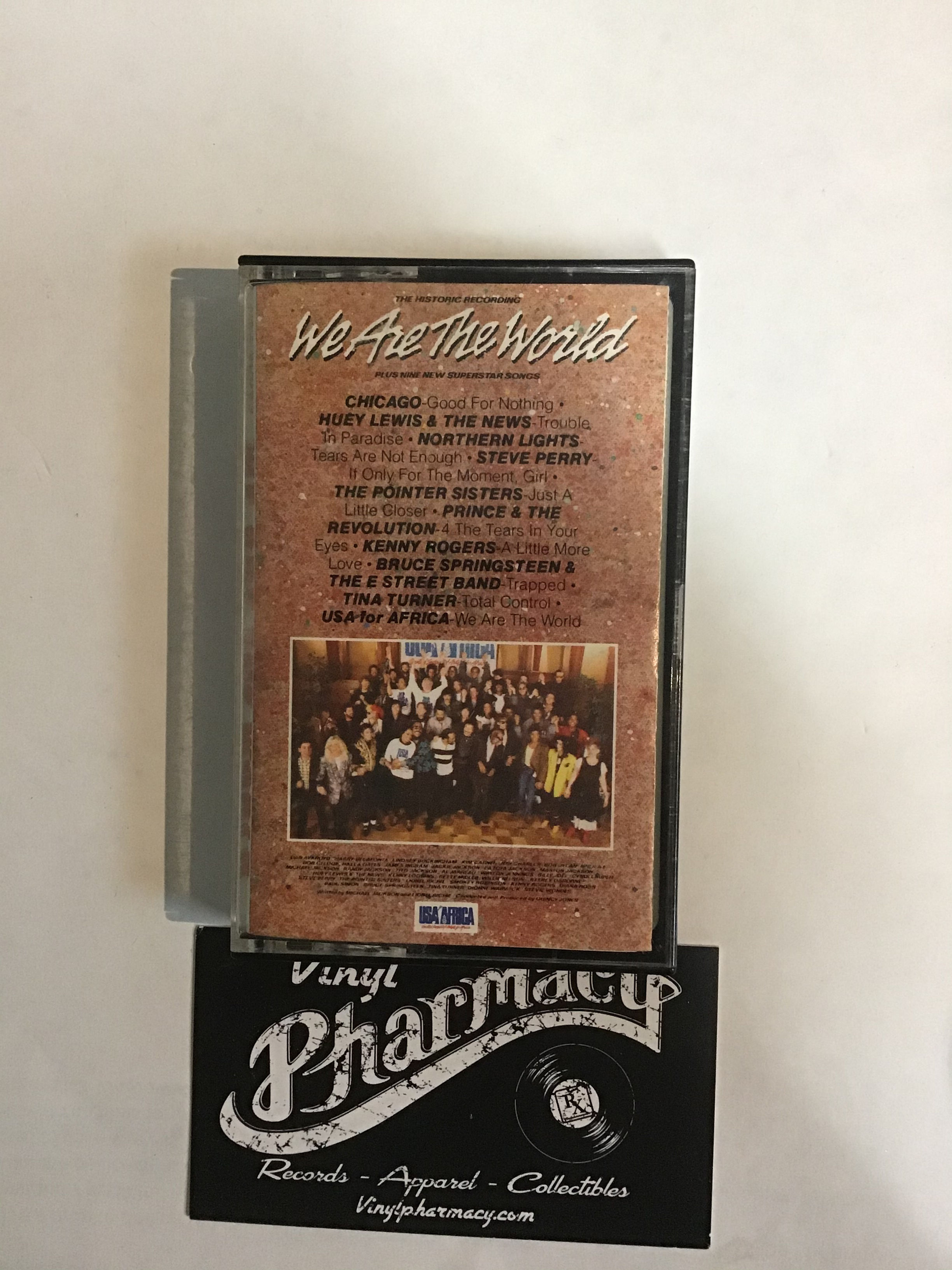 USA For Africa : We Are the World  (1985) Cassette Tape