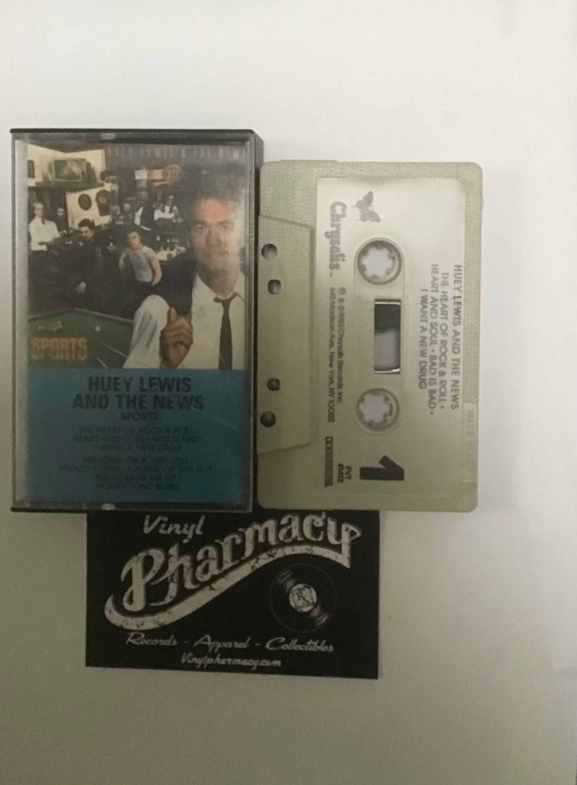 Huey Lewis and the News :  Sports  1983  Cassette Tape