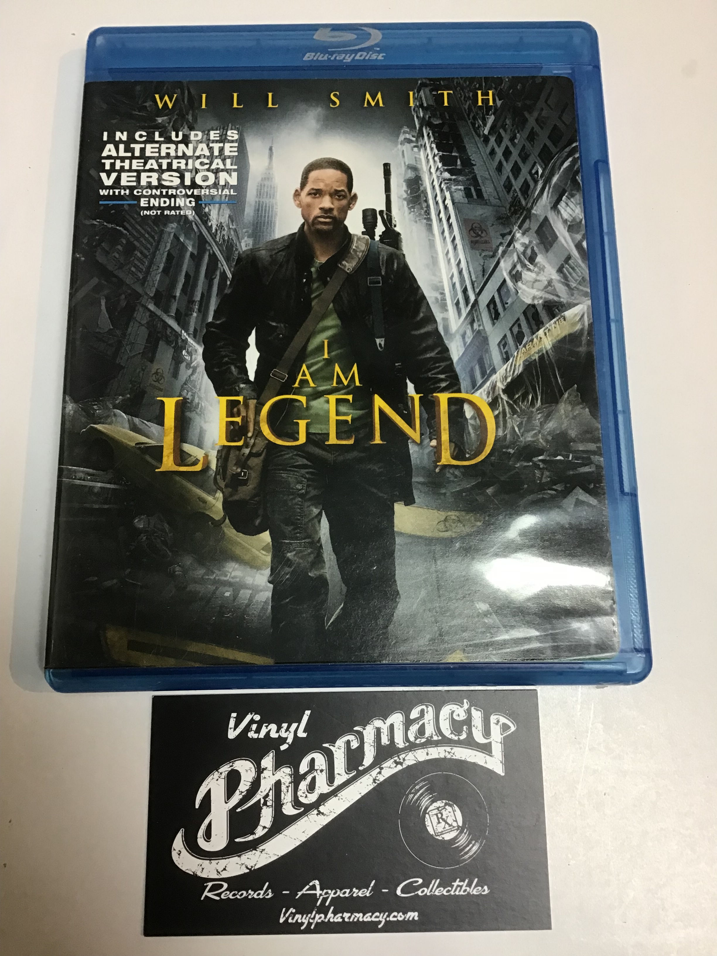 I Am Legend : Will Smith  (2007) Blu-Ray DVD