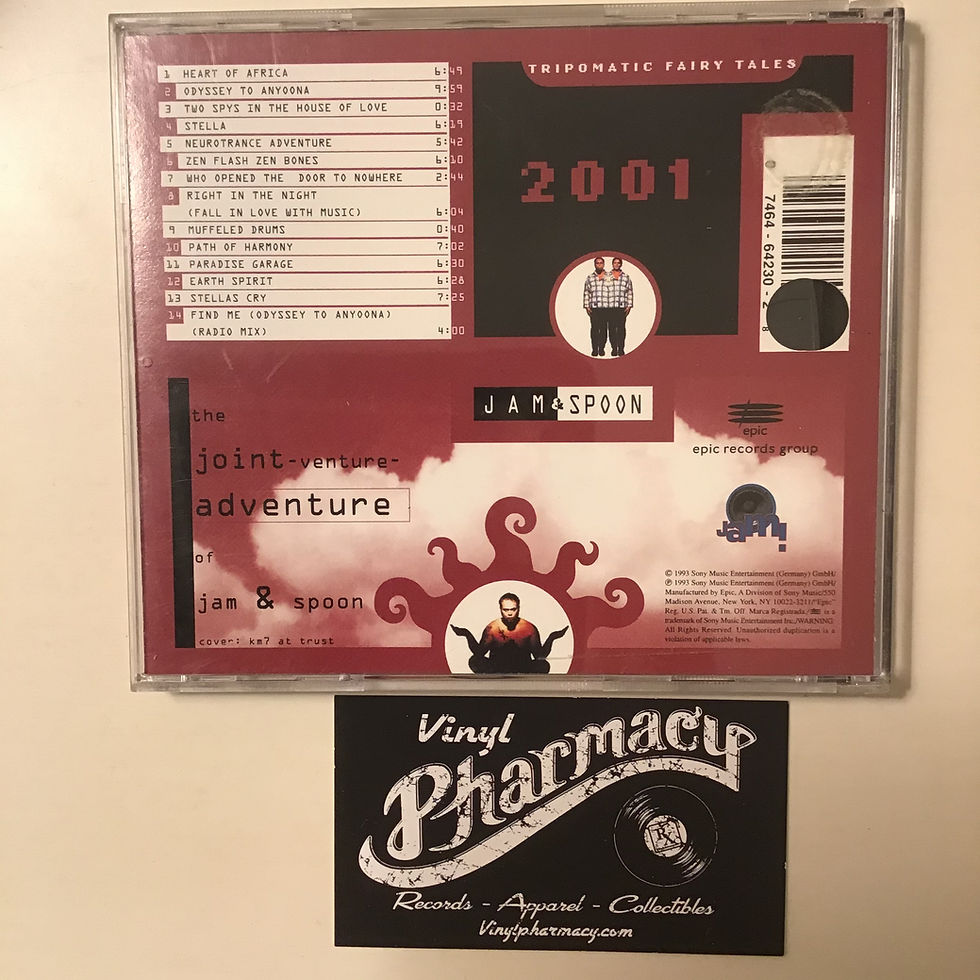 Thumbnail: Jam & Spoon : Tryptomatic Fairy Tale  (2001) CD