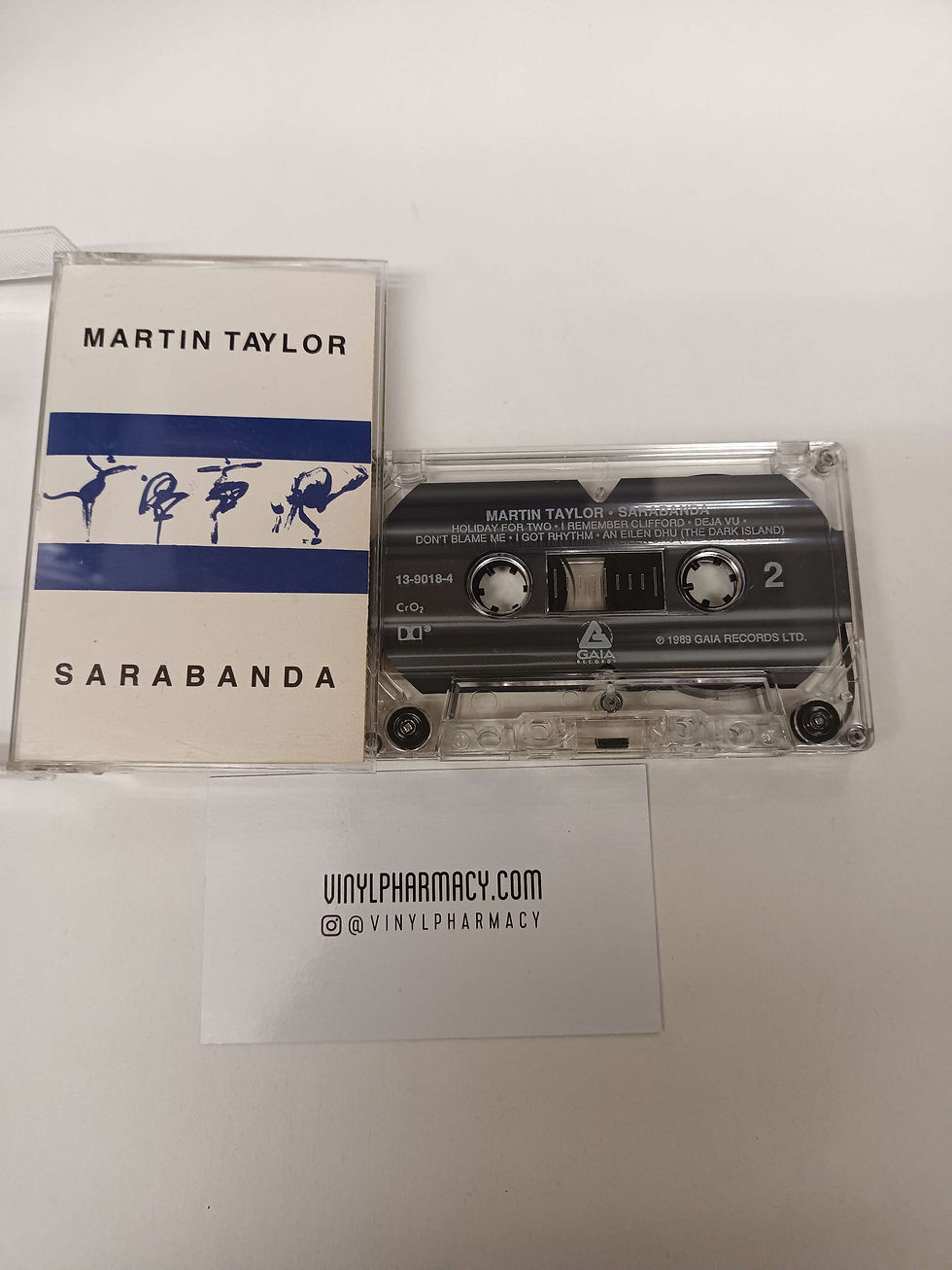 Thumbnail: Martin Taylor: Sarabanda Cassette Tape