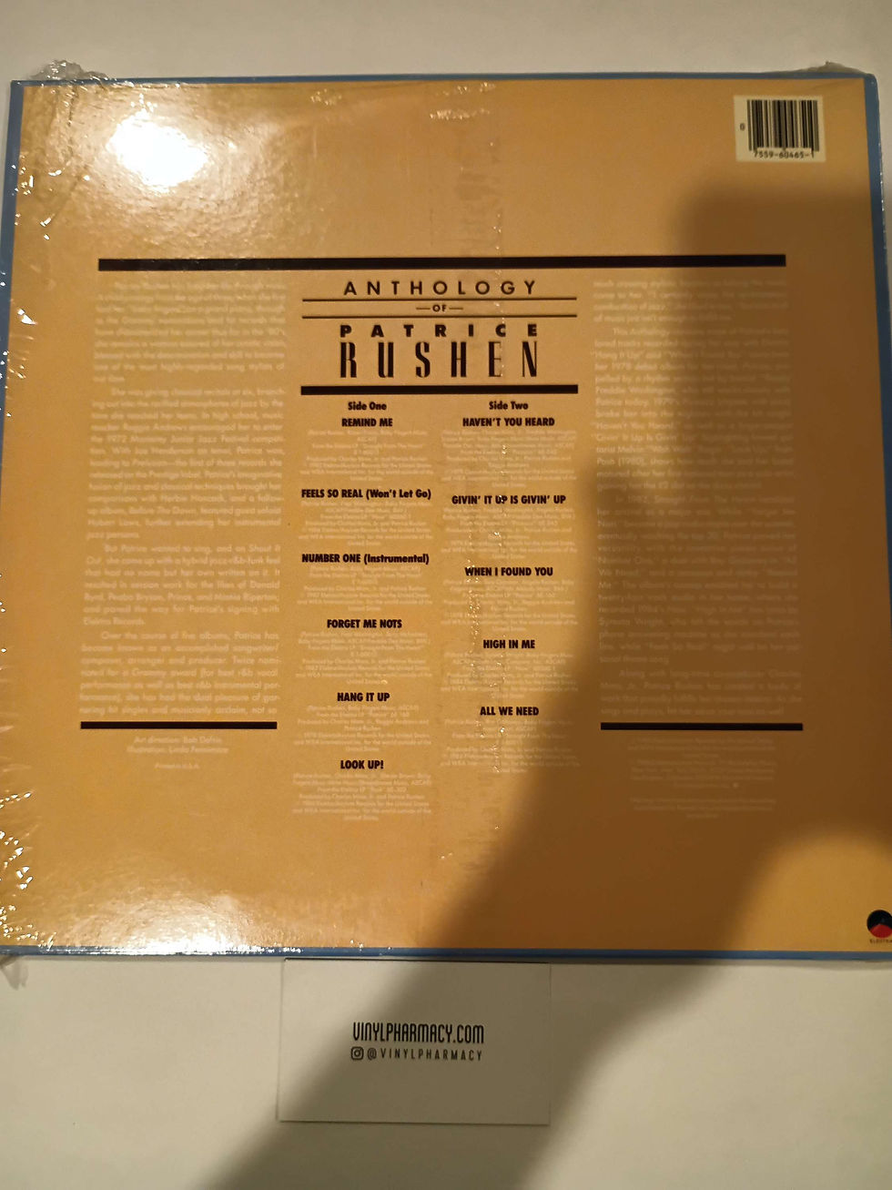 Thumbnail: Patrice Rushen Anthology Vinyl Record 