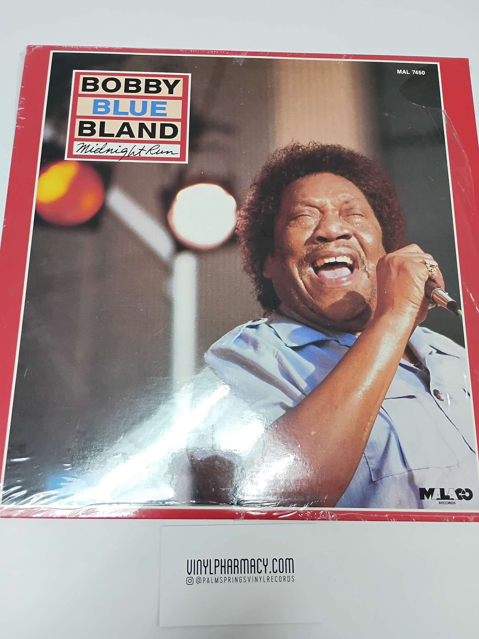Thumbnail: Bobby Bland Midnight Run Vinyl Record 