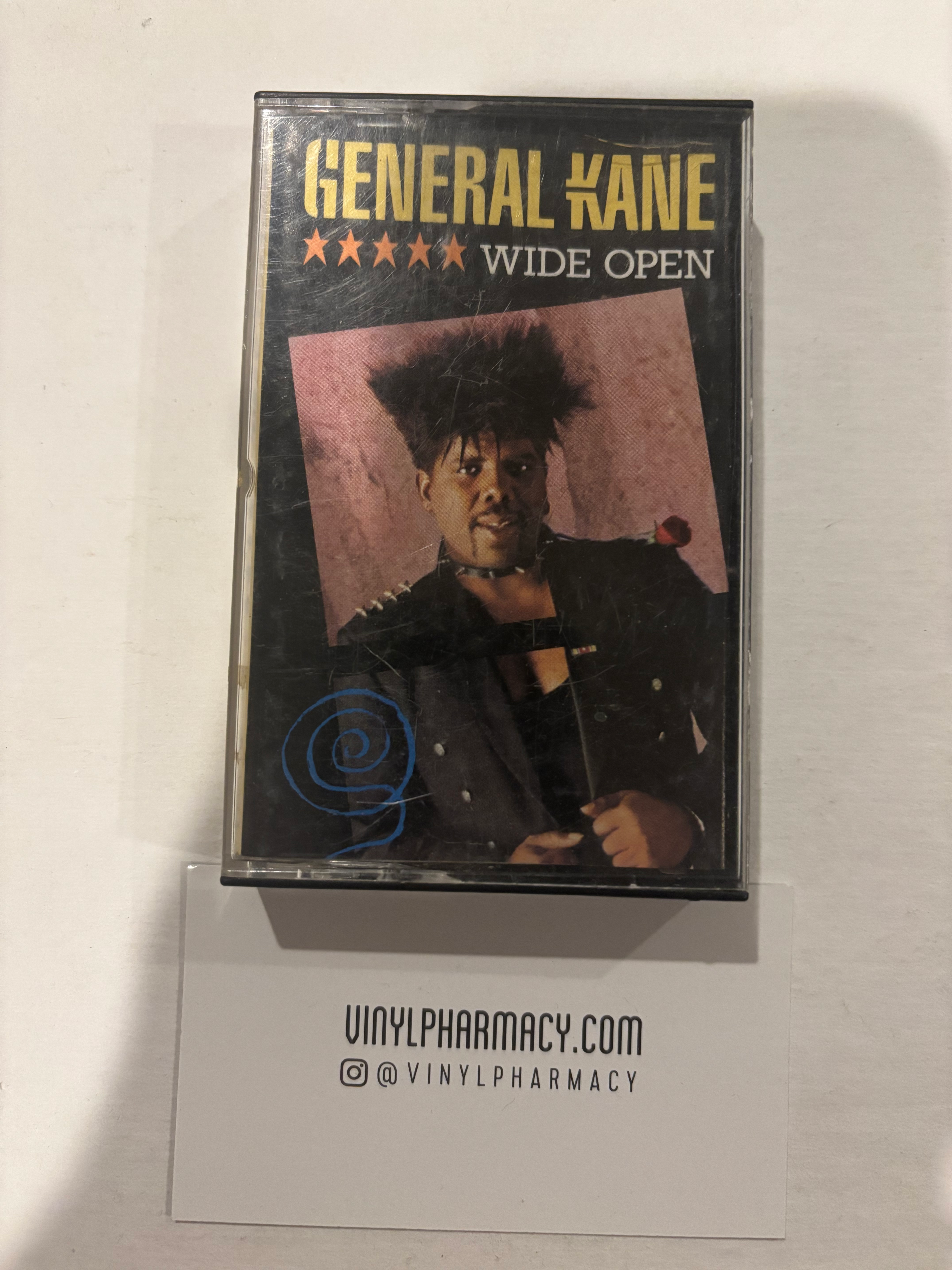 General Kane Wide Open Cassette Tape  