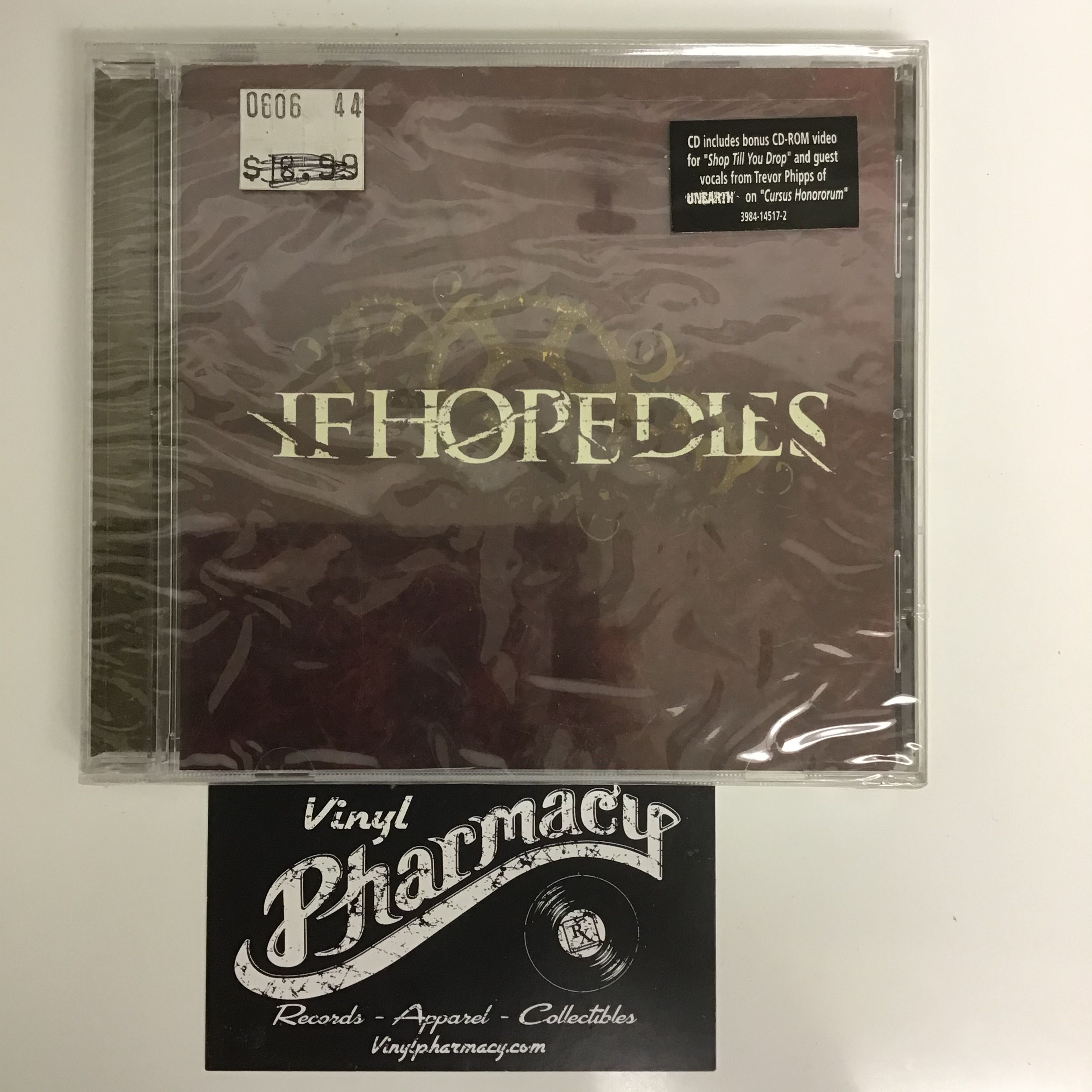 If Hope Dies : The Ground Is Rushing Up To Meet Us  (2004) Sealed CD