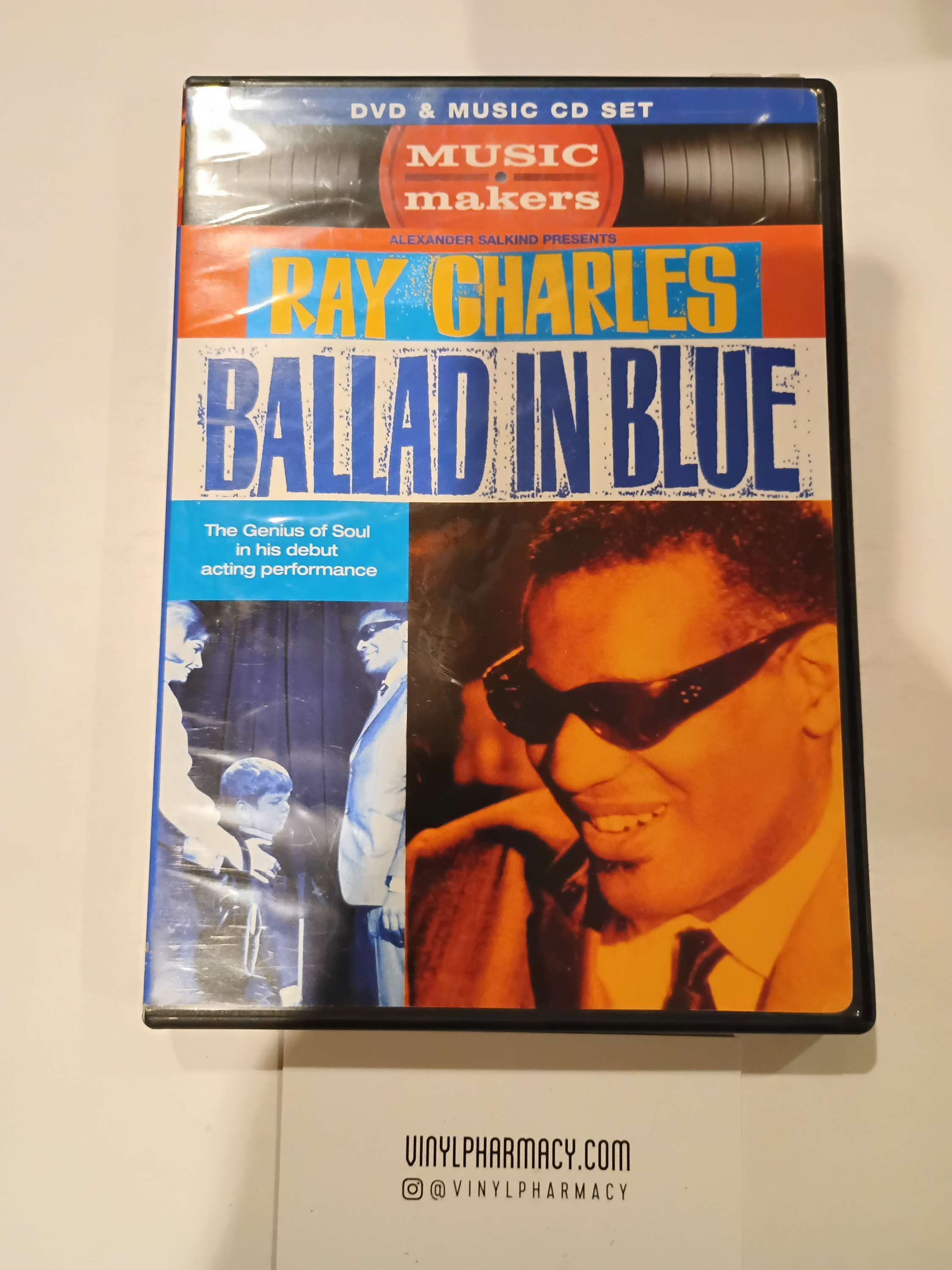 Ray Charles Ballad In Blue DVD / CD 