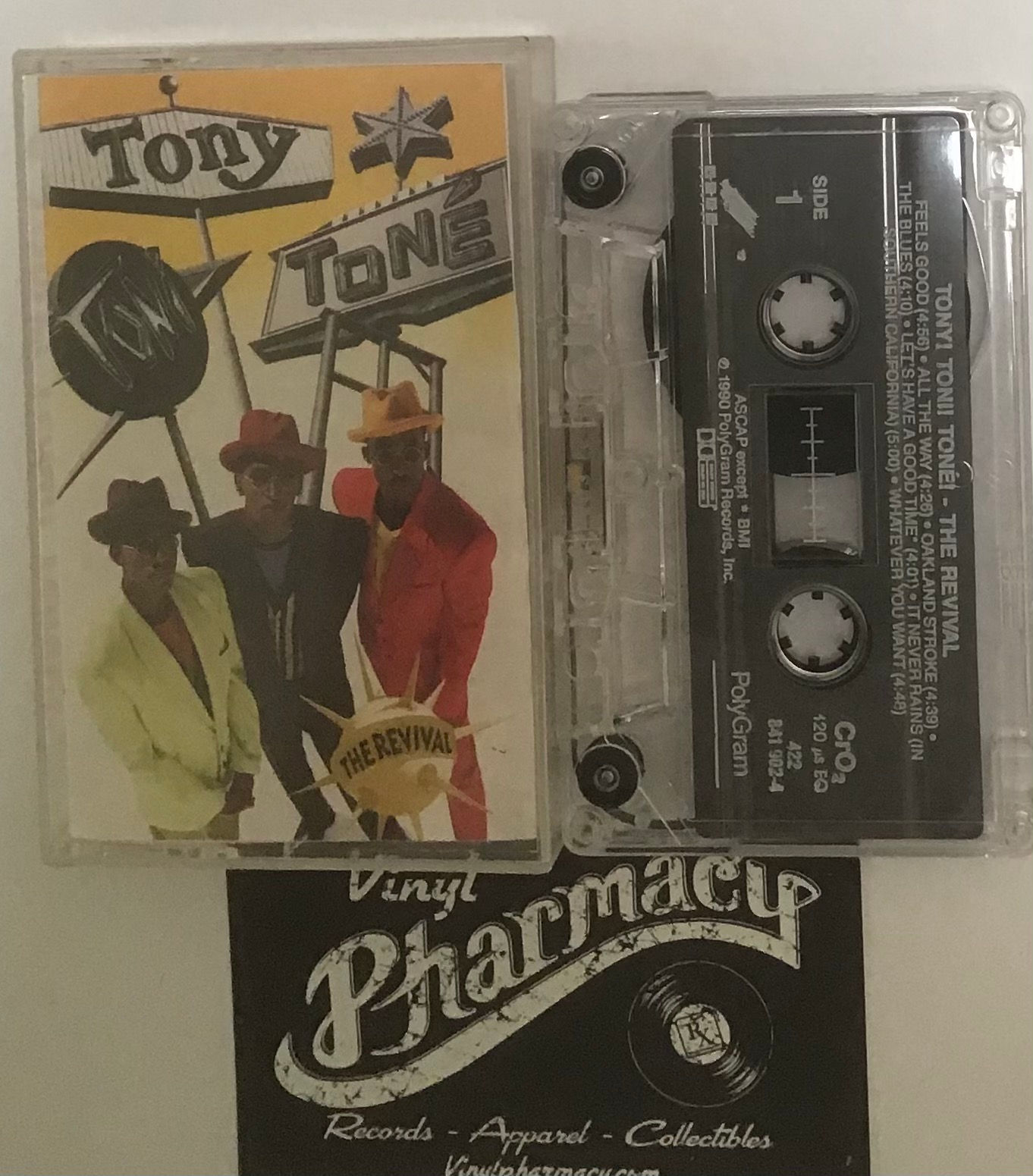 Tony! Toni! Toné! : The Revival  1990  Cassette Tape