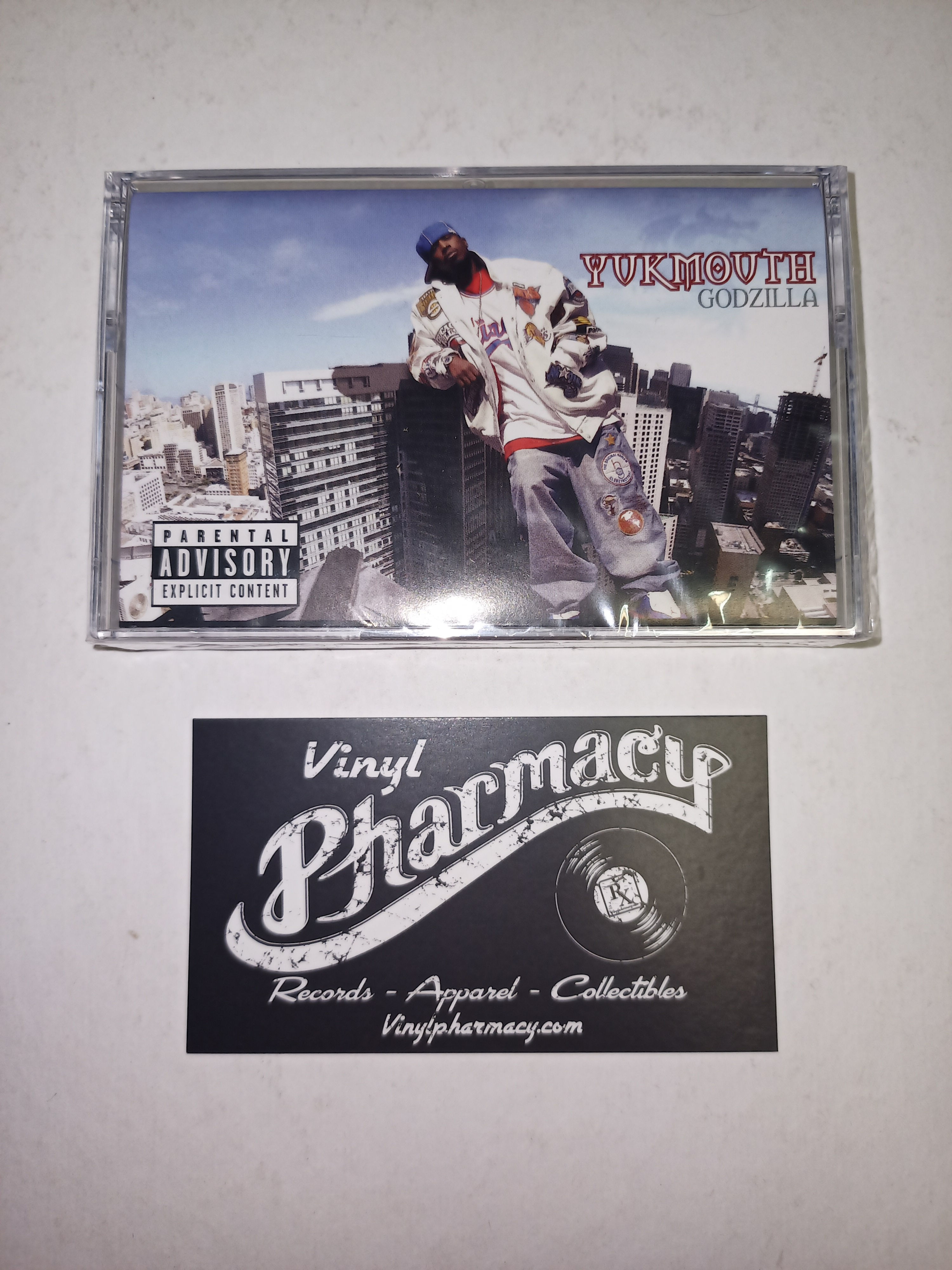 Yukmouth: Godzilla Original Factory Sealed Cassette Tape