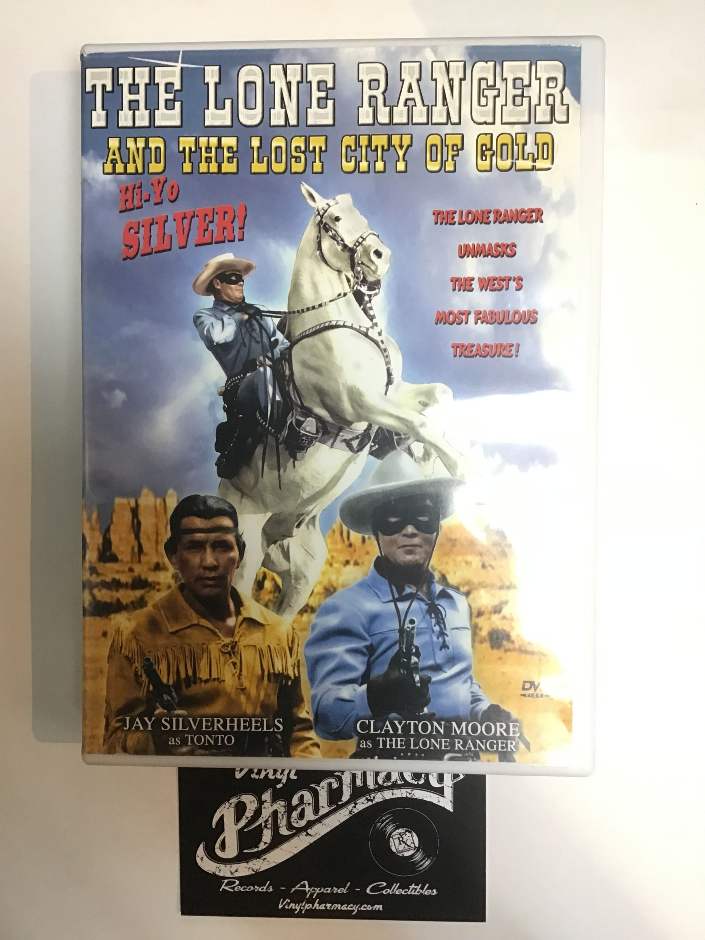 The Lone Ranger And The Lost City Of Gold : Moore/Silverheels  (1958) DVD