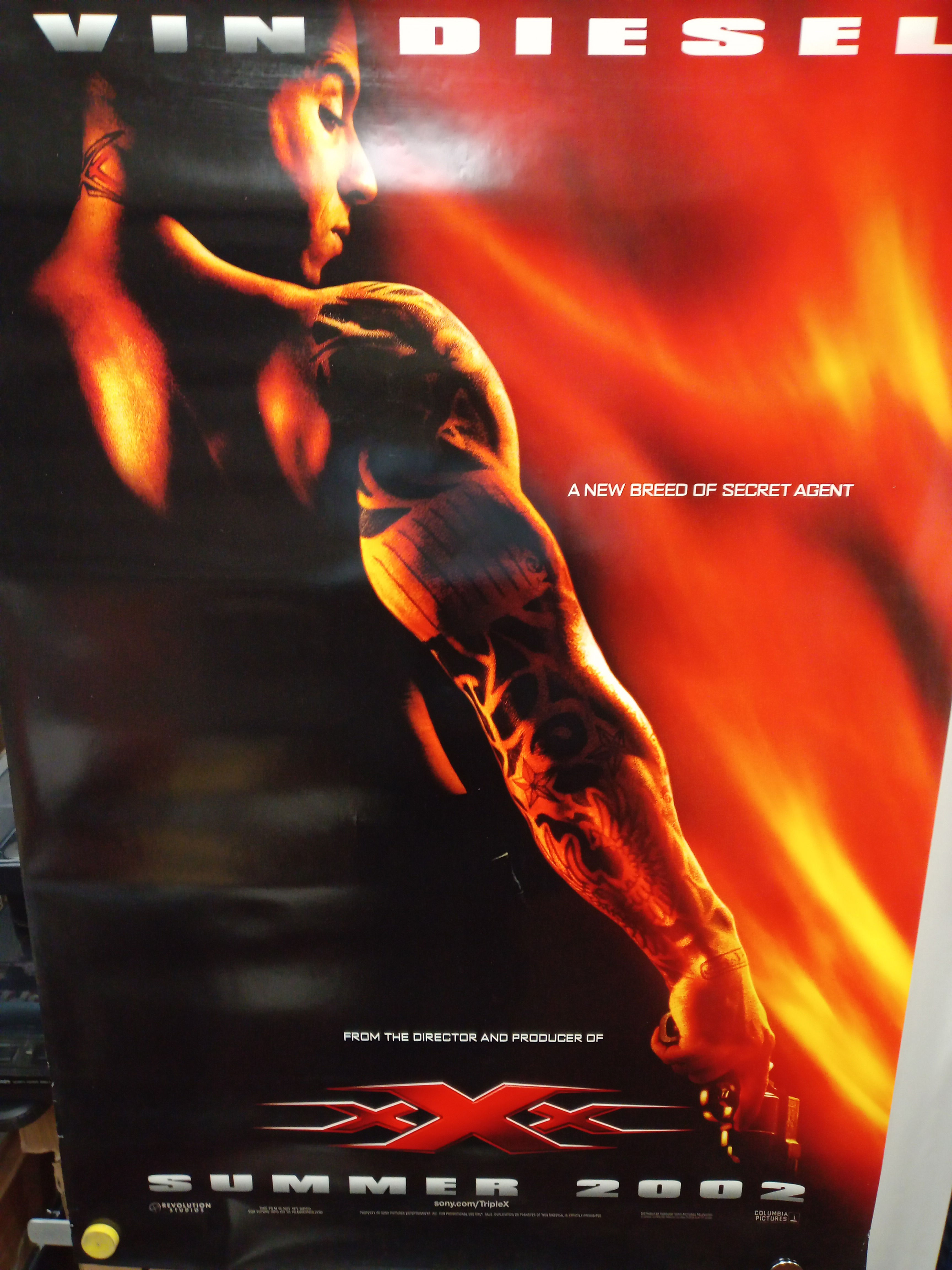 XXX (Vin Diesel) Original Theatrical Teaser 27x40 Poster