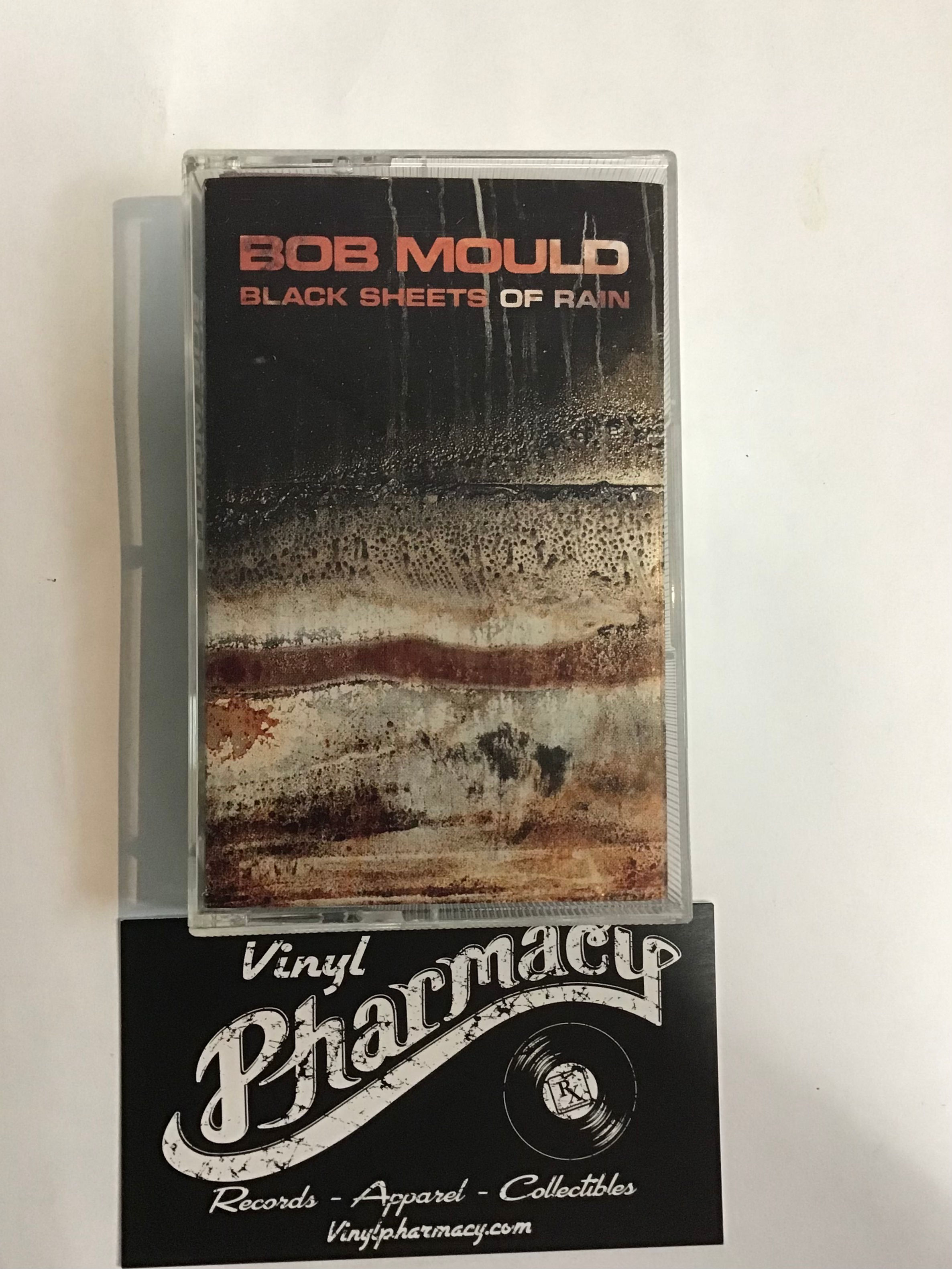 Bob Mould : Black Sheets Of Rain  (Promo Copy)  1990  Cassette Tape