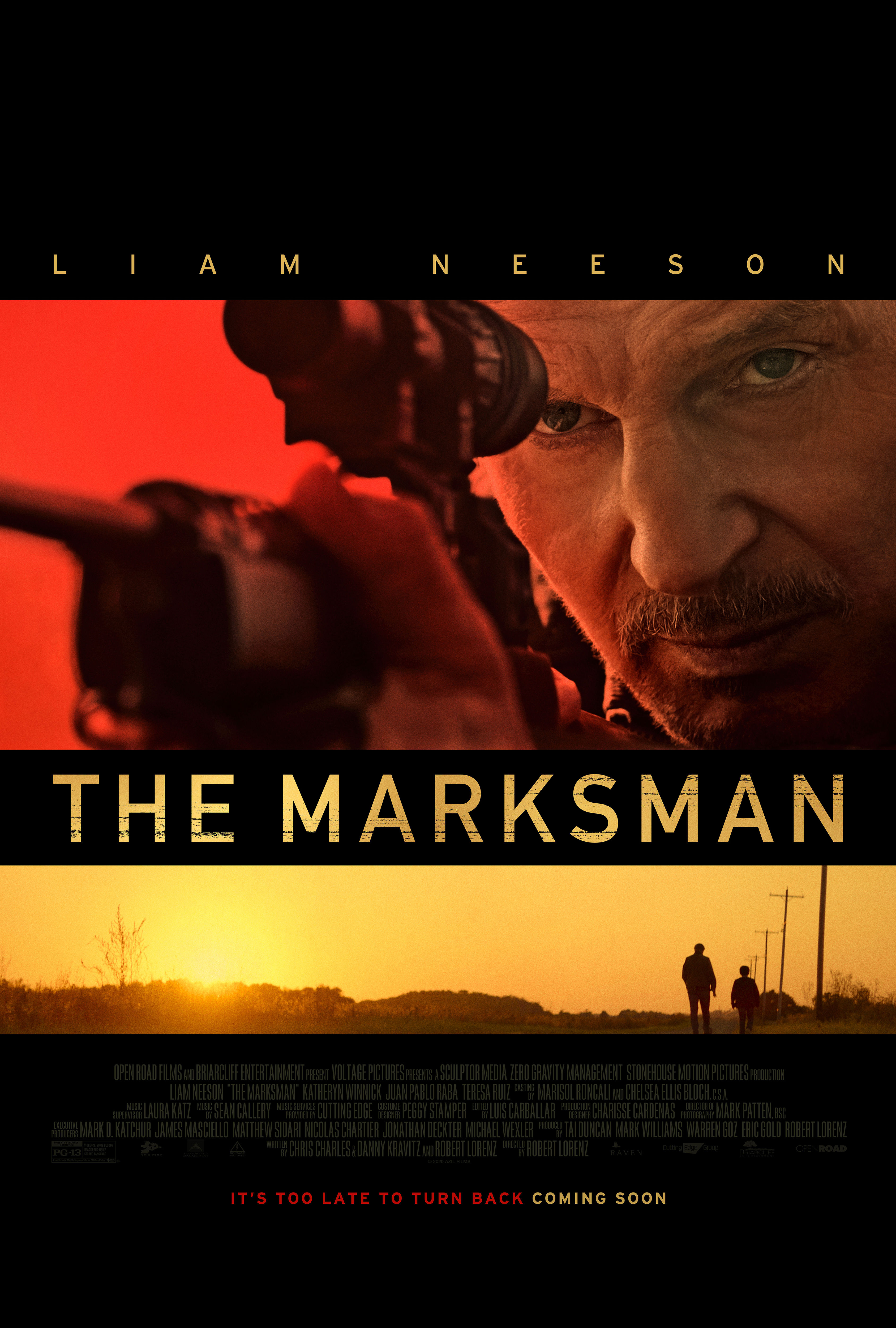 The Marksman : Liam Neeson  Poster